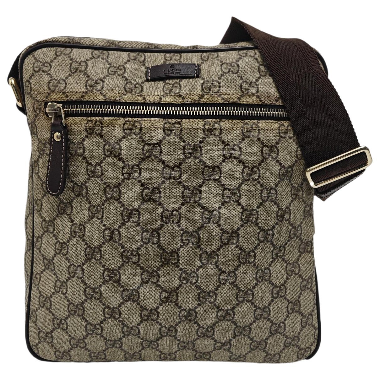 Ophidia GG Supreme leather handbag