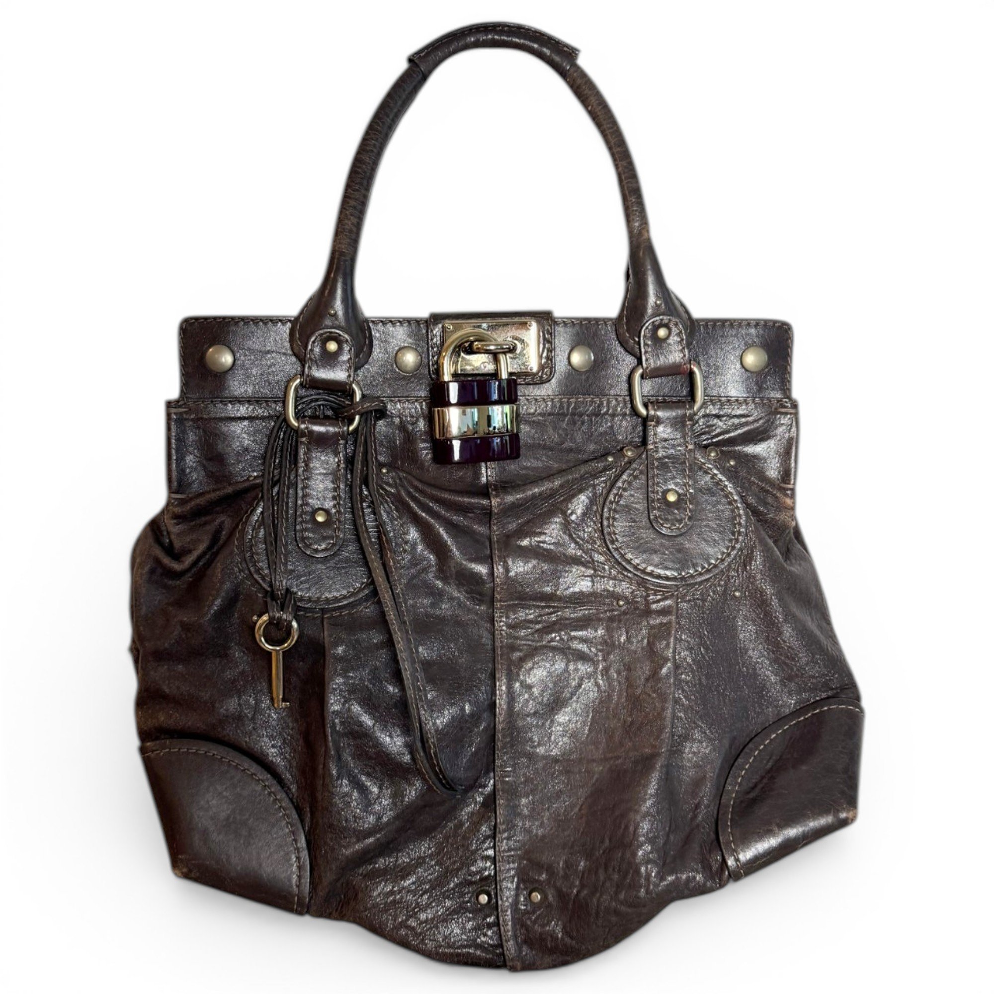 Paddington leather handbag