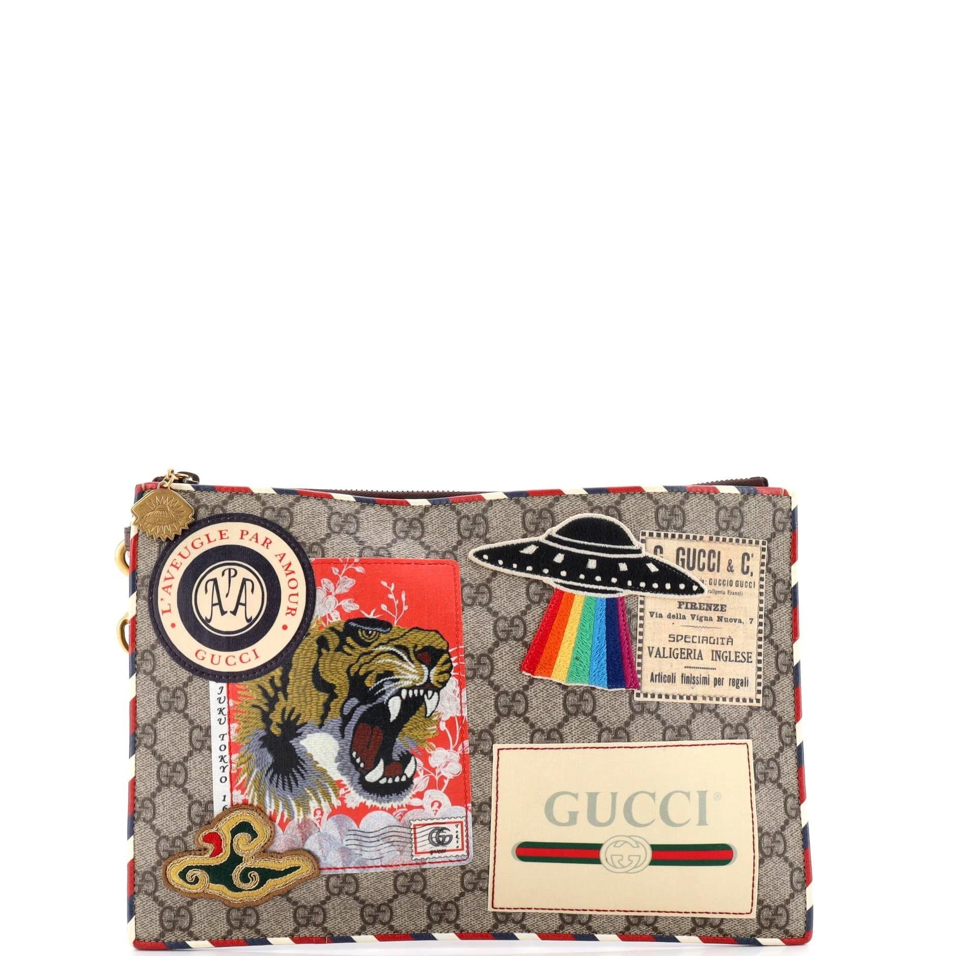 Cloth clutch bag
