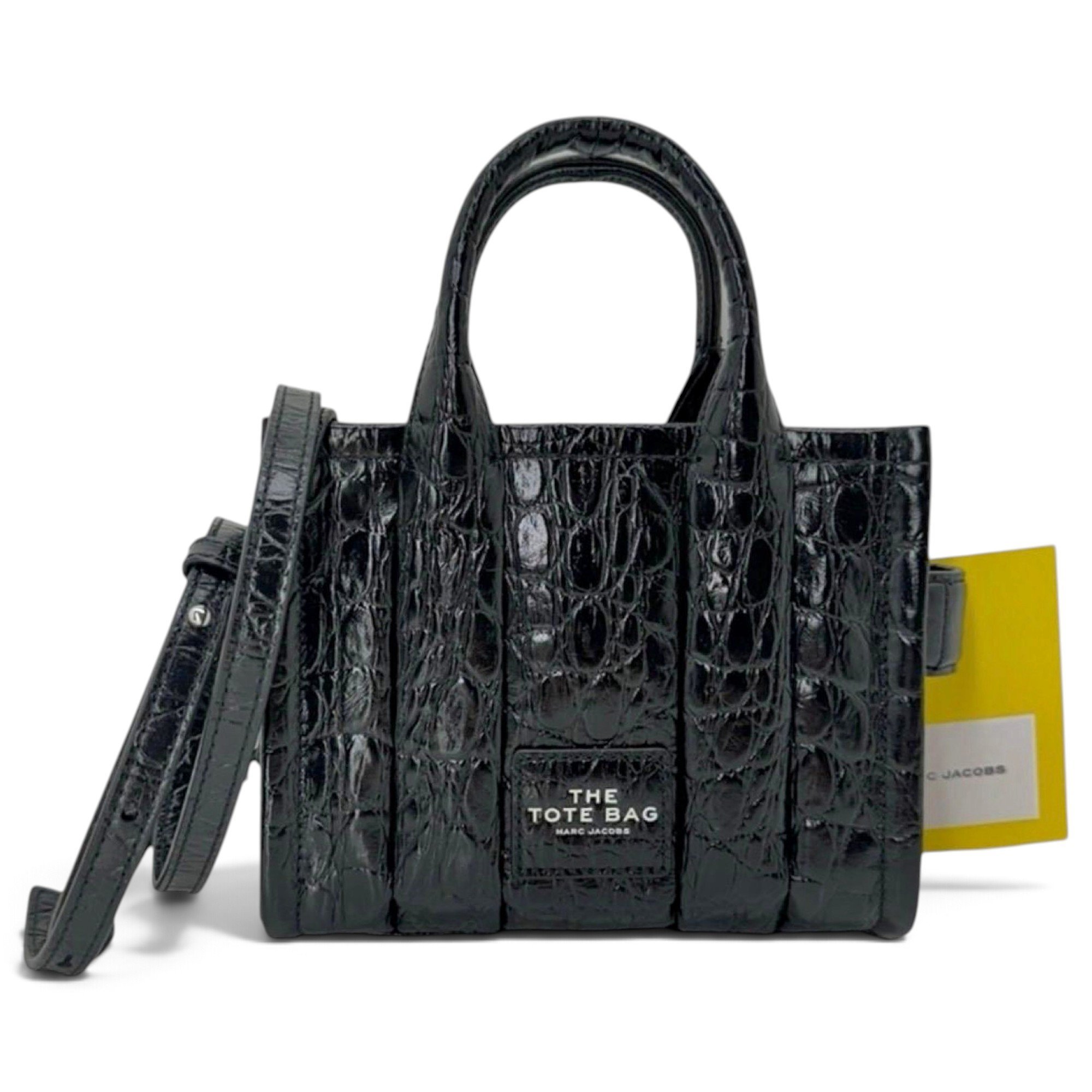 The Tag Tote leather tote