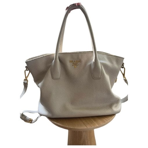 Leather tote