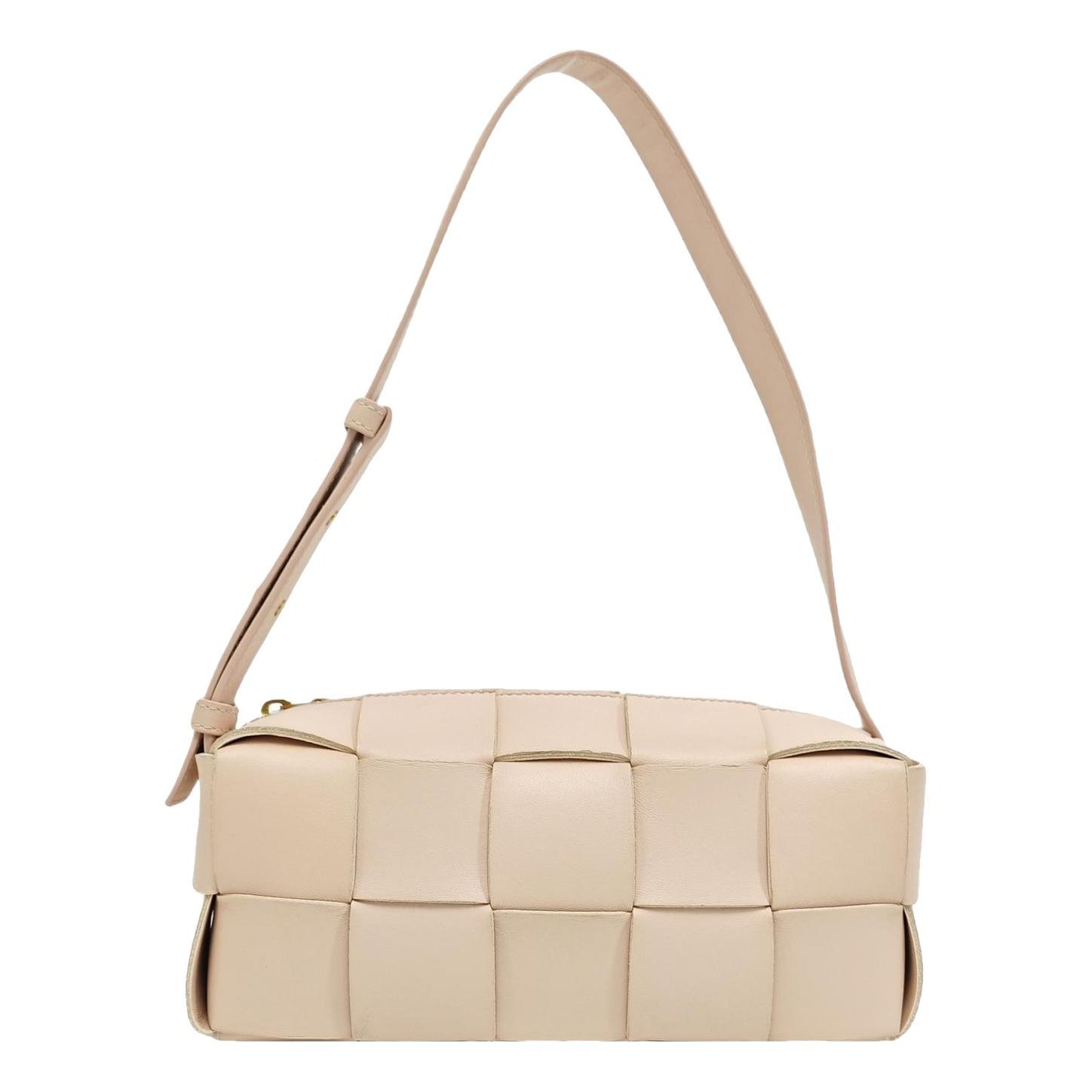 Brick Cassette leather handbag