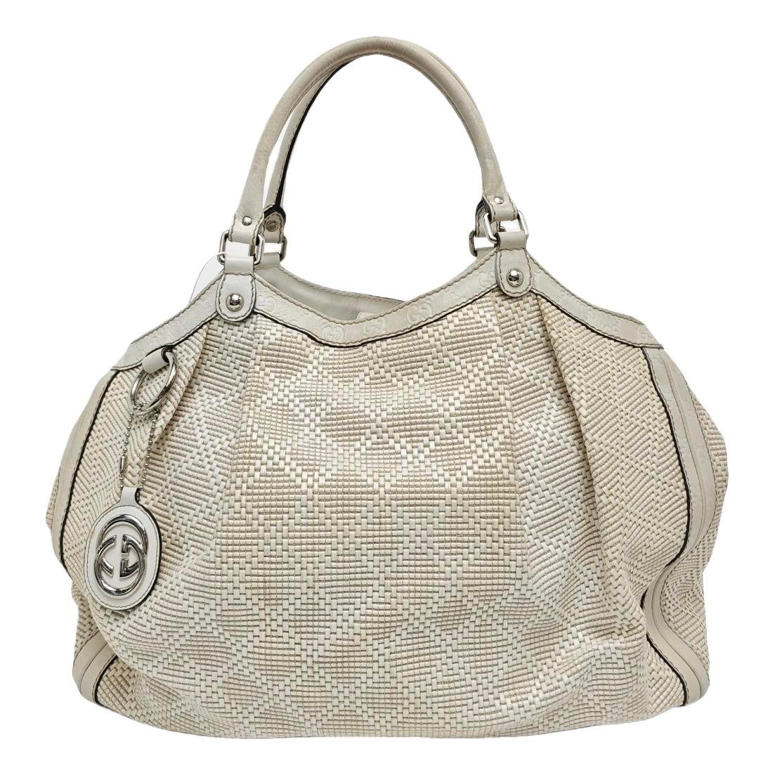 Leather handbag