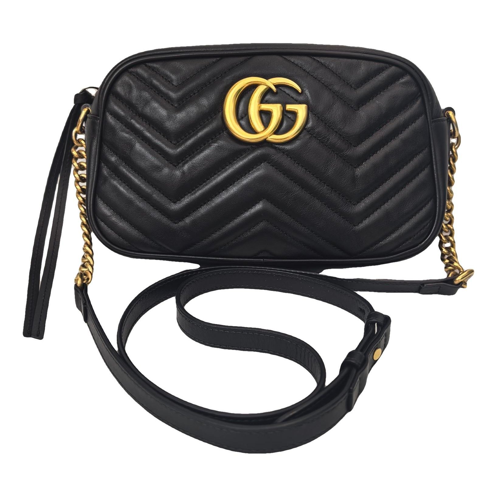 GG Marmont leather crossbody bag