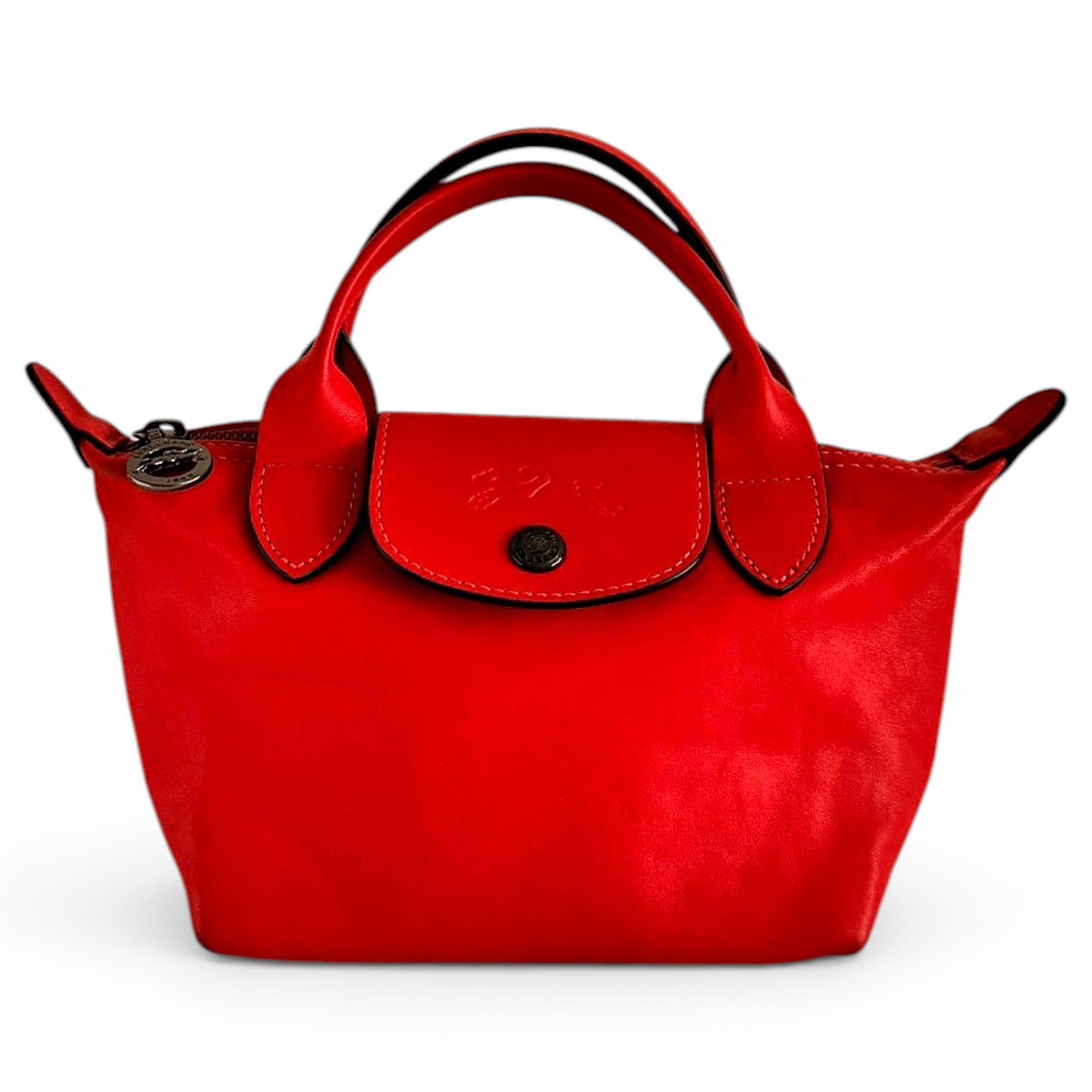 Pliage leather handbag
