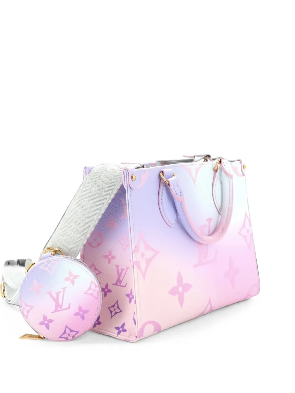 OnTheGo Tote Spring in the City Monogram Giant Canvas PM shoulder bag