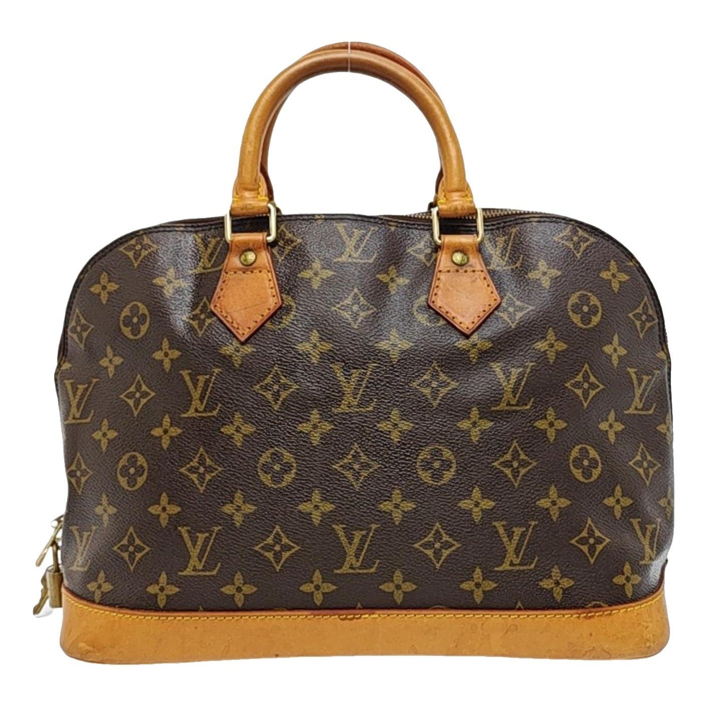Alma leather handbag