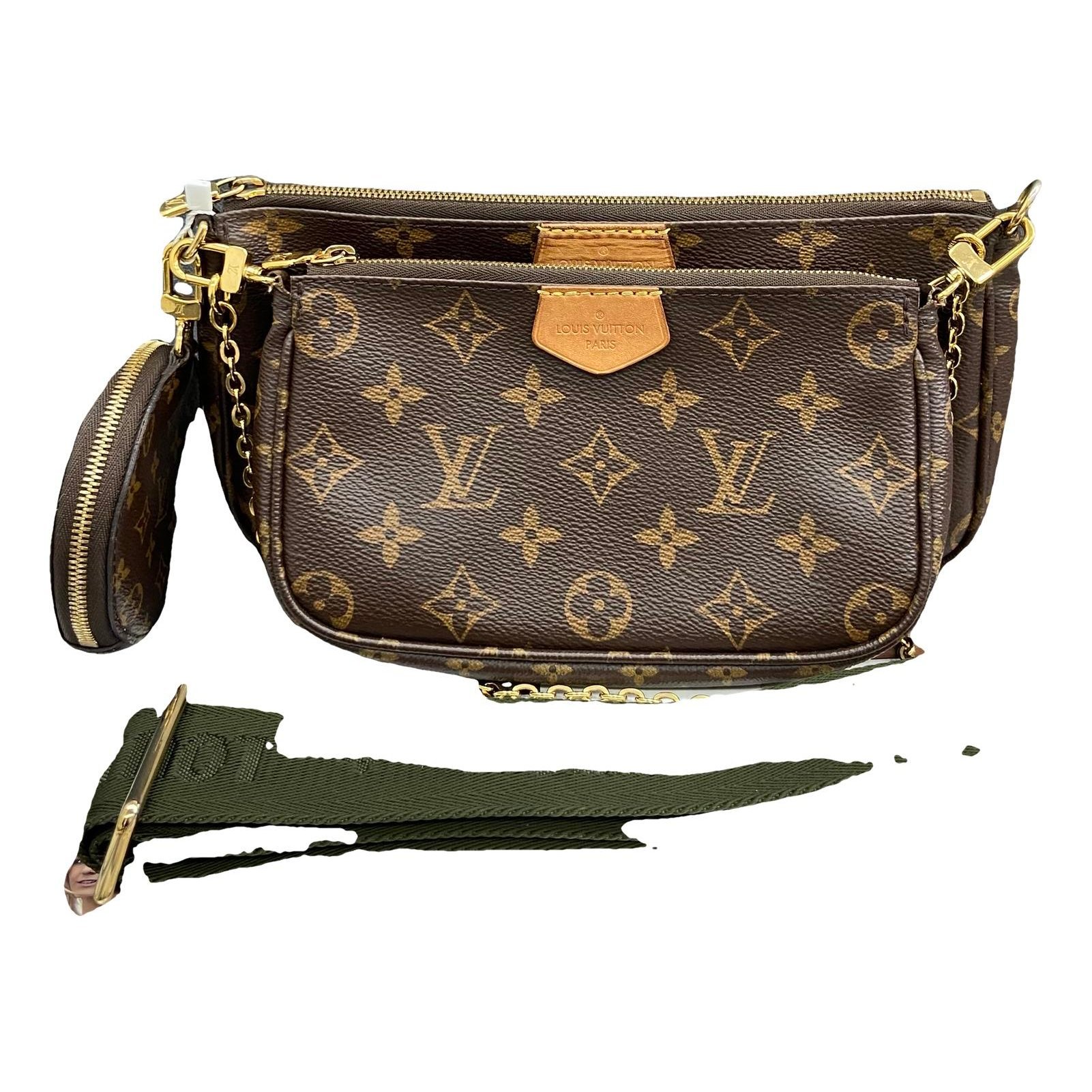 Multi Pochette Accessoires leather handbag