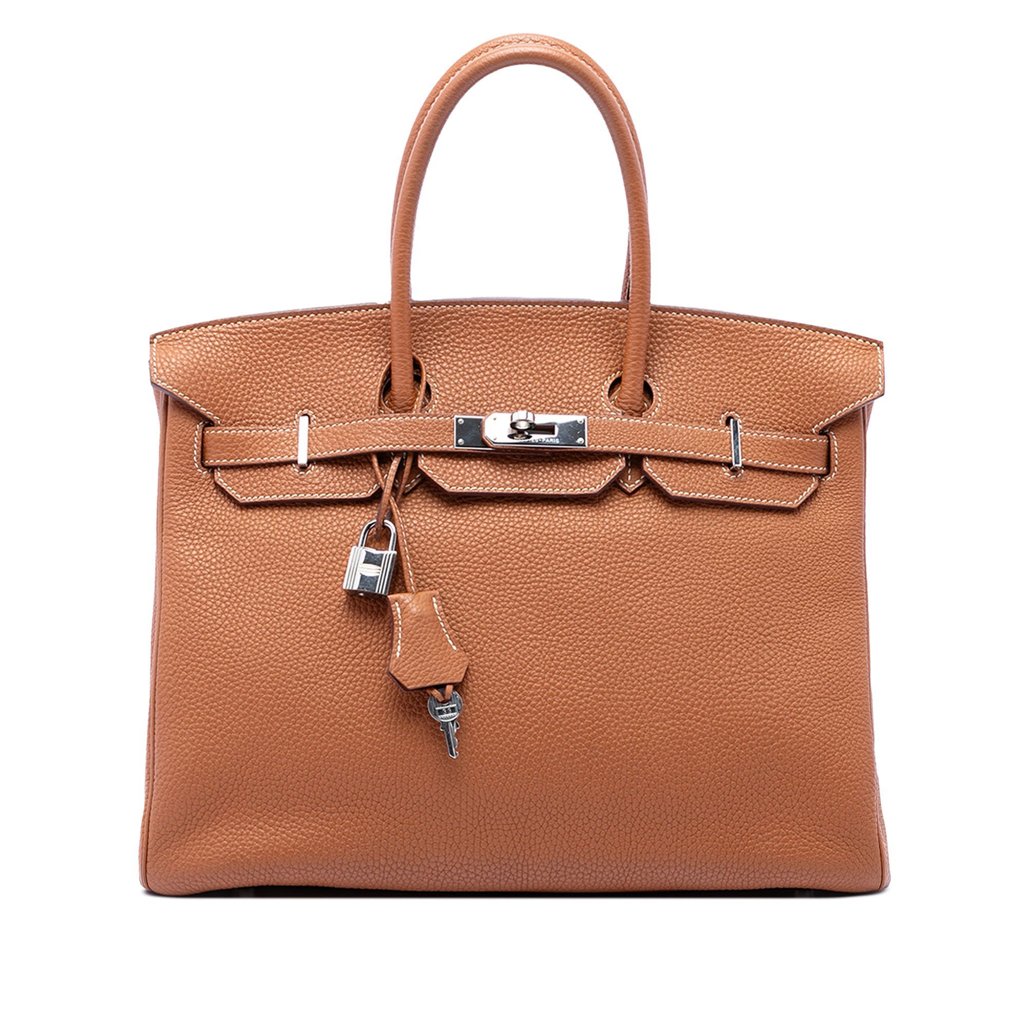 Hermes Birkin 35 Handbag Togo Leather