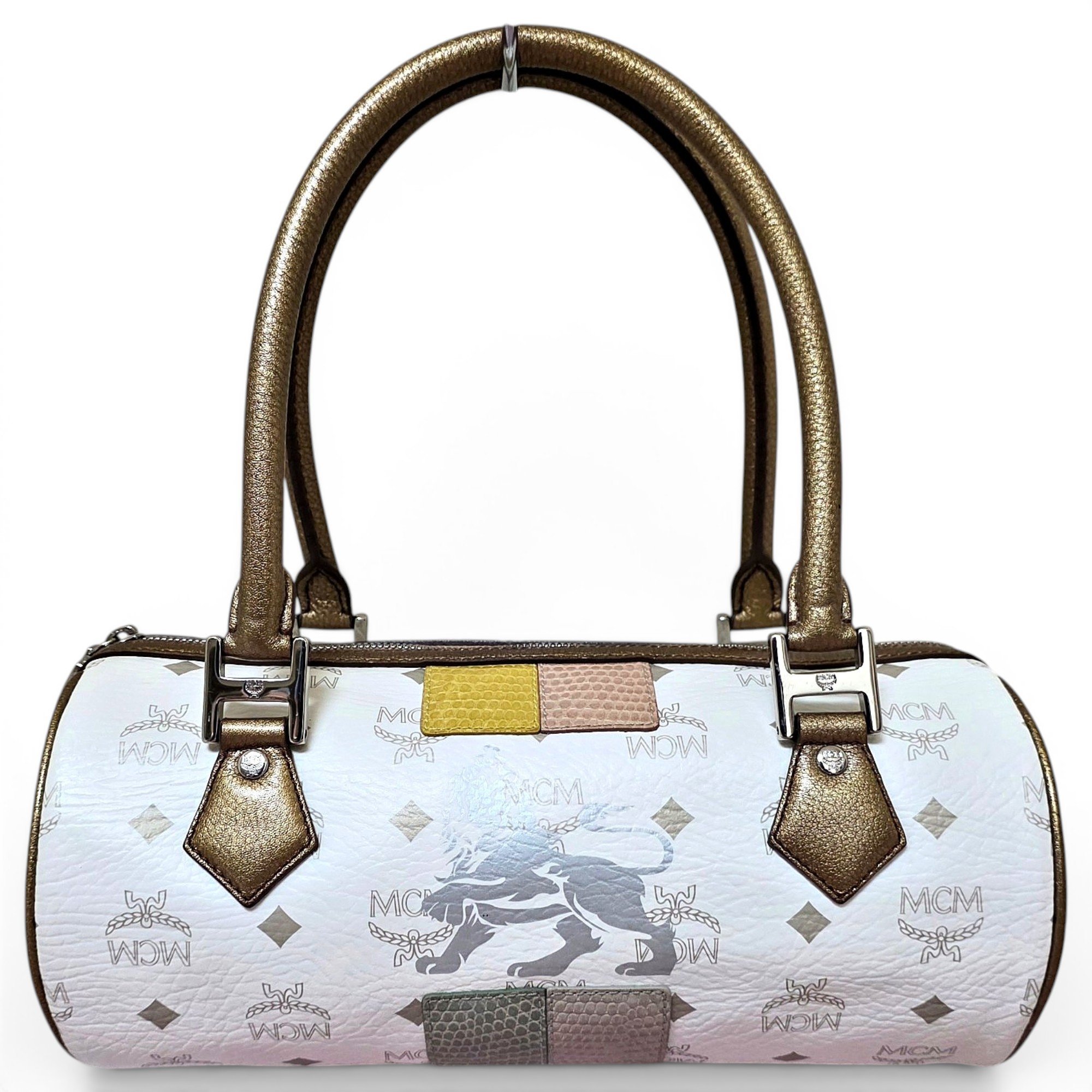 Leather satchel