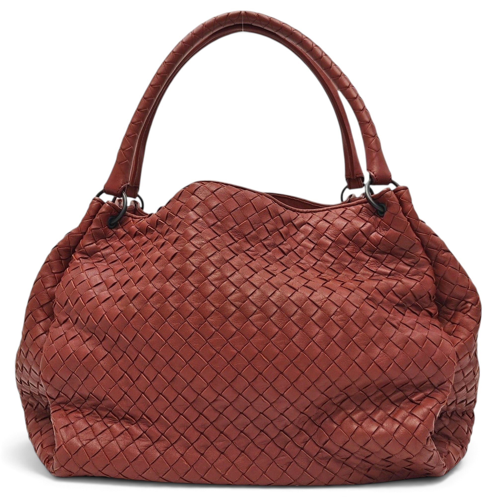 Parachute leather handbag