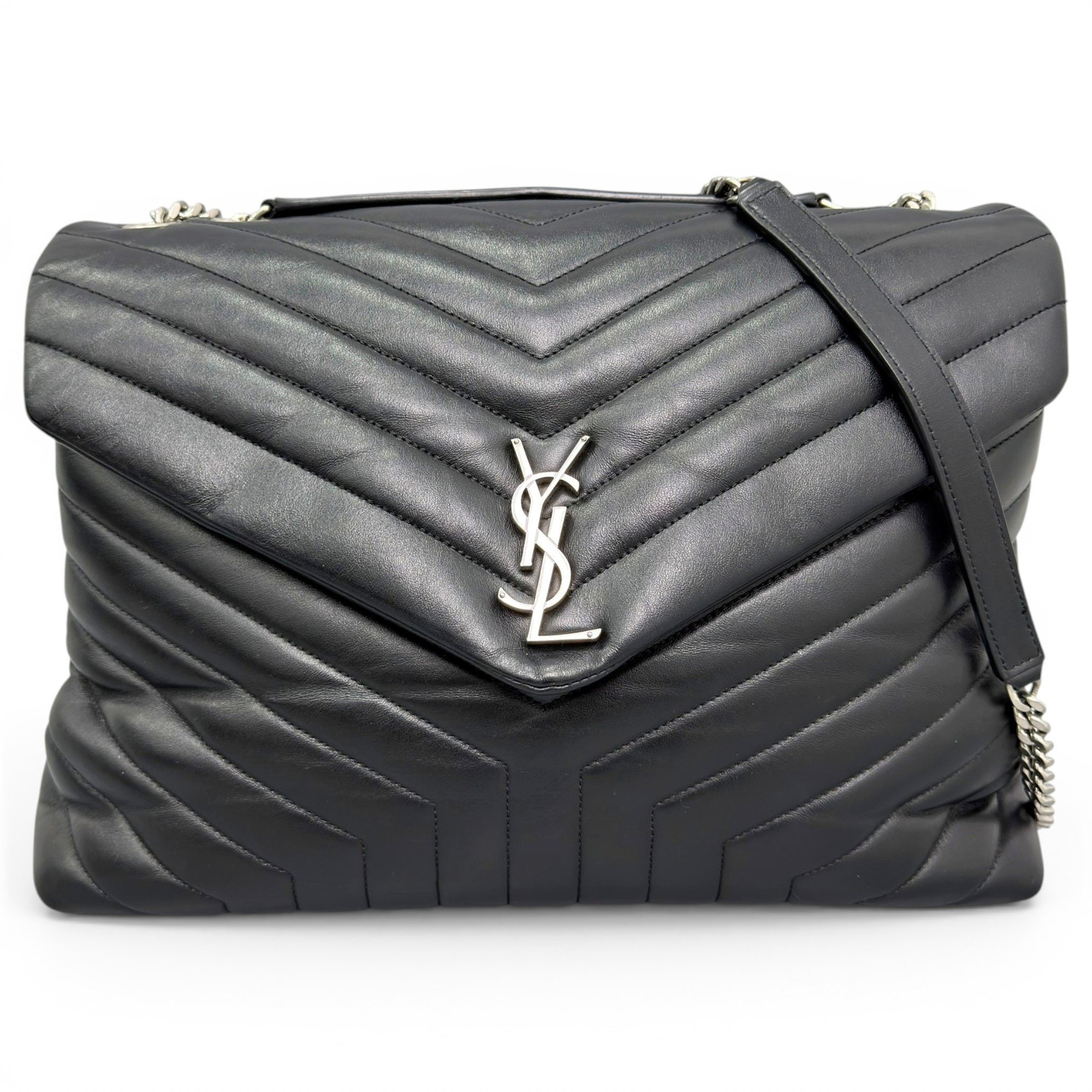 Loulou leather handbag