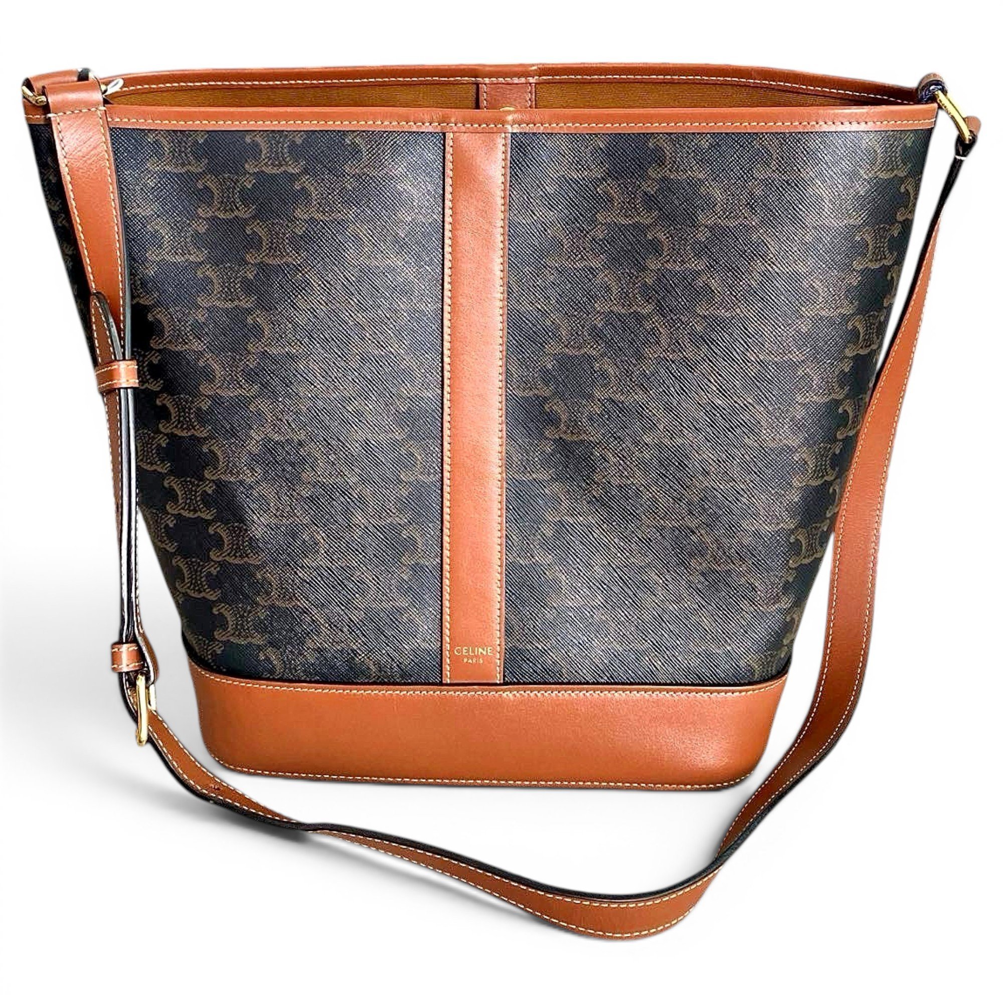 Leather handbag