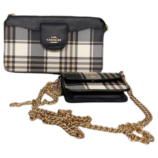 Leather crossbody bag