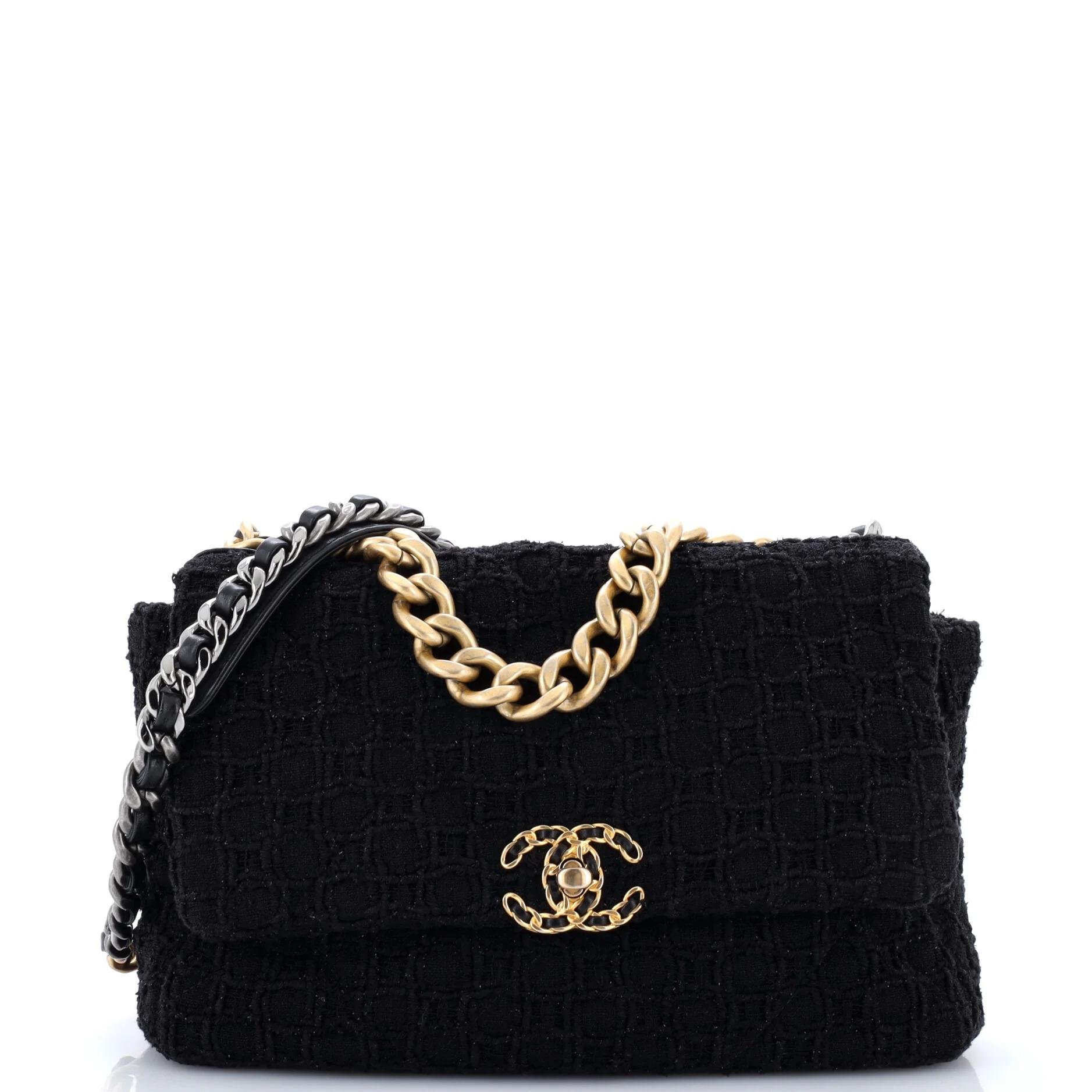 Tweed crossbody bag