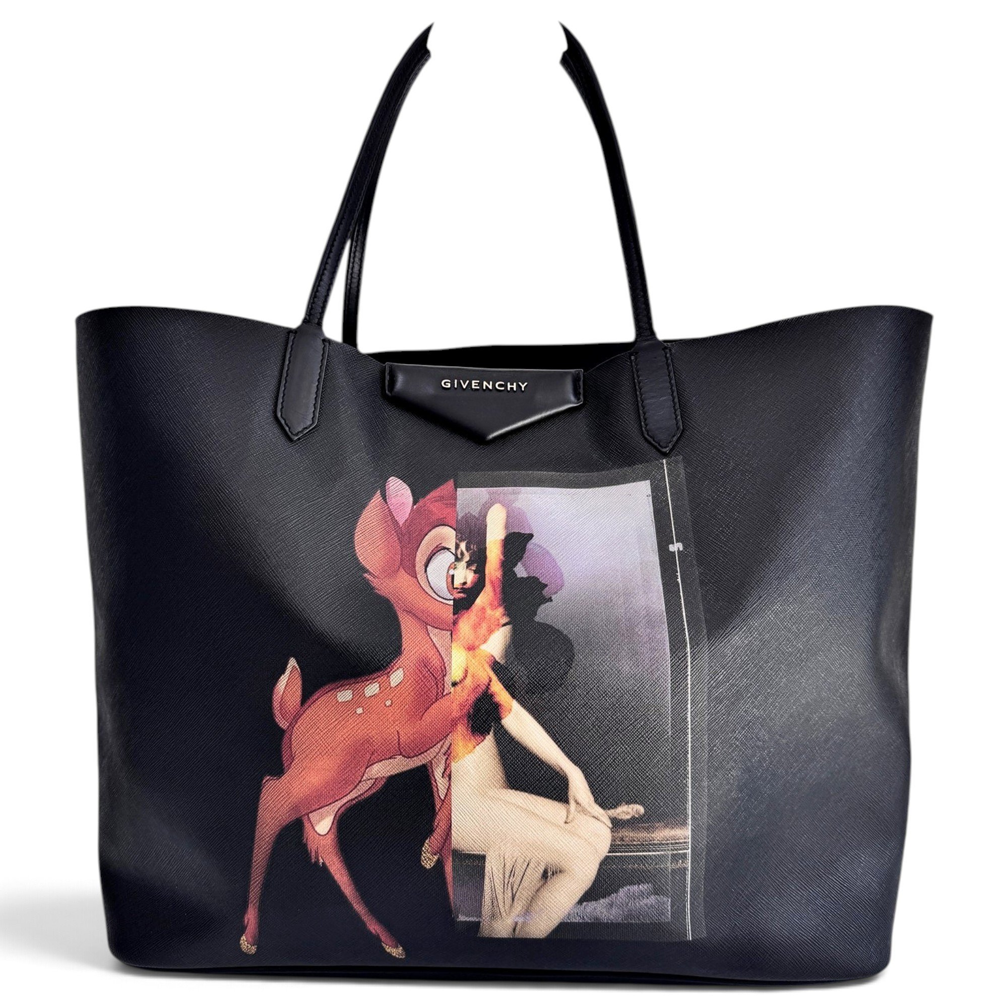 Leather tote