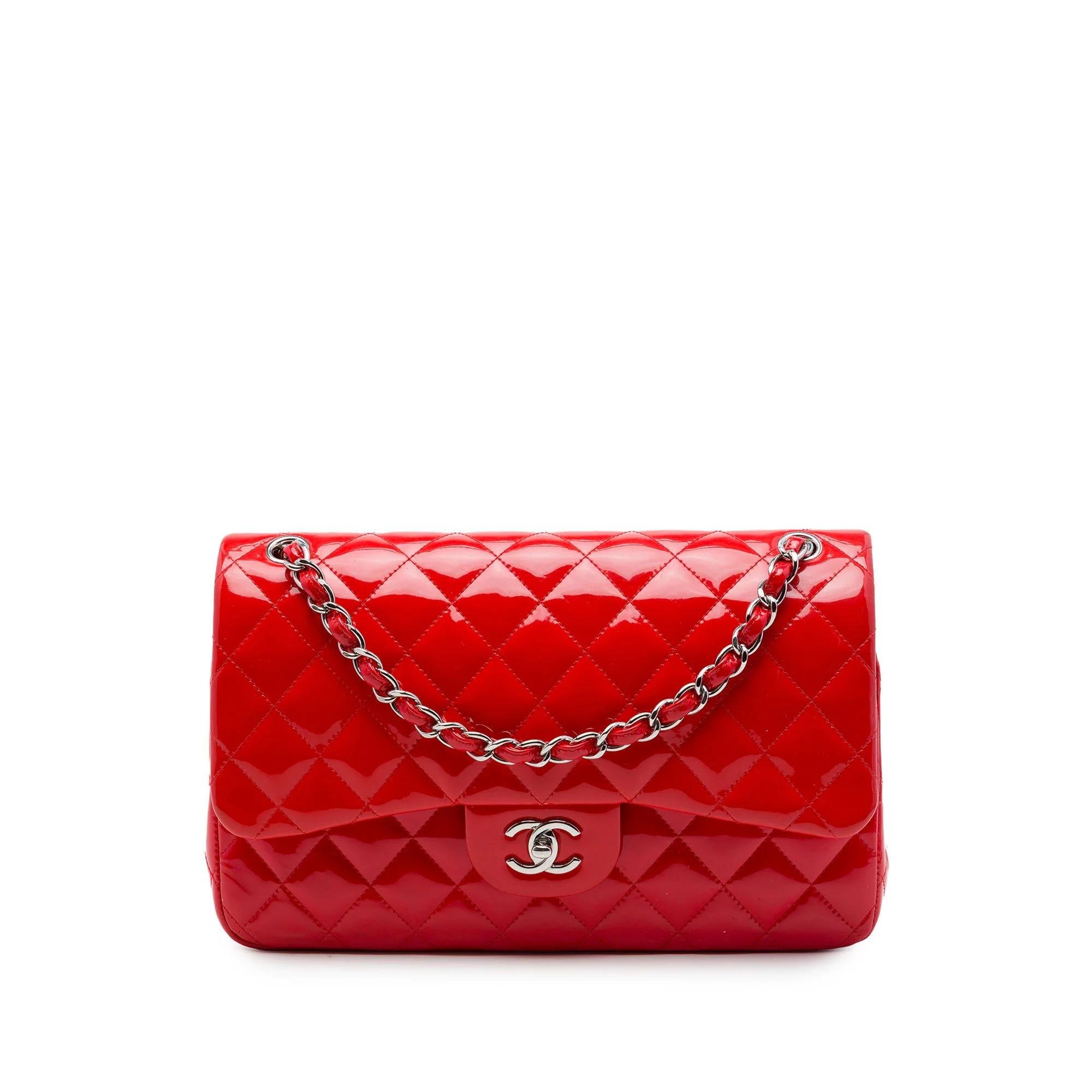 Timeless/Classique patent leather handbag