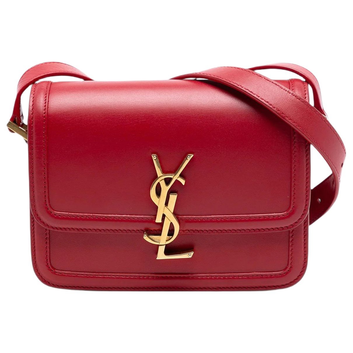 Solférino leather crossbody bag