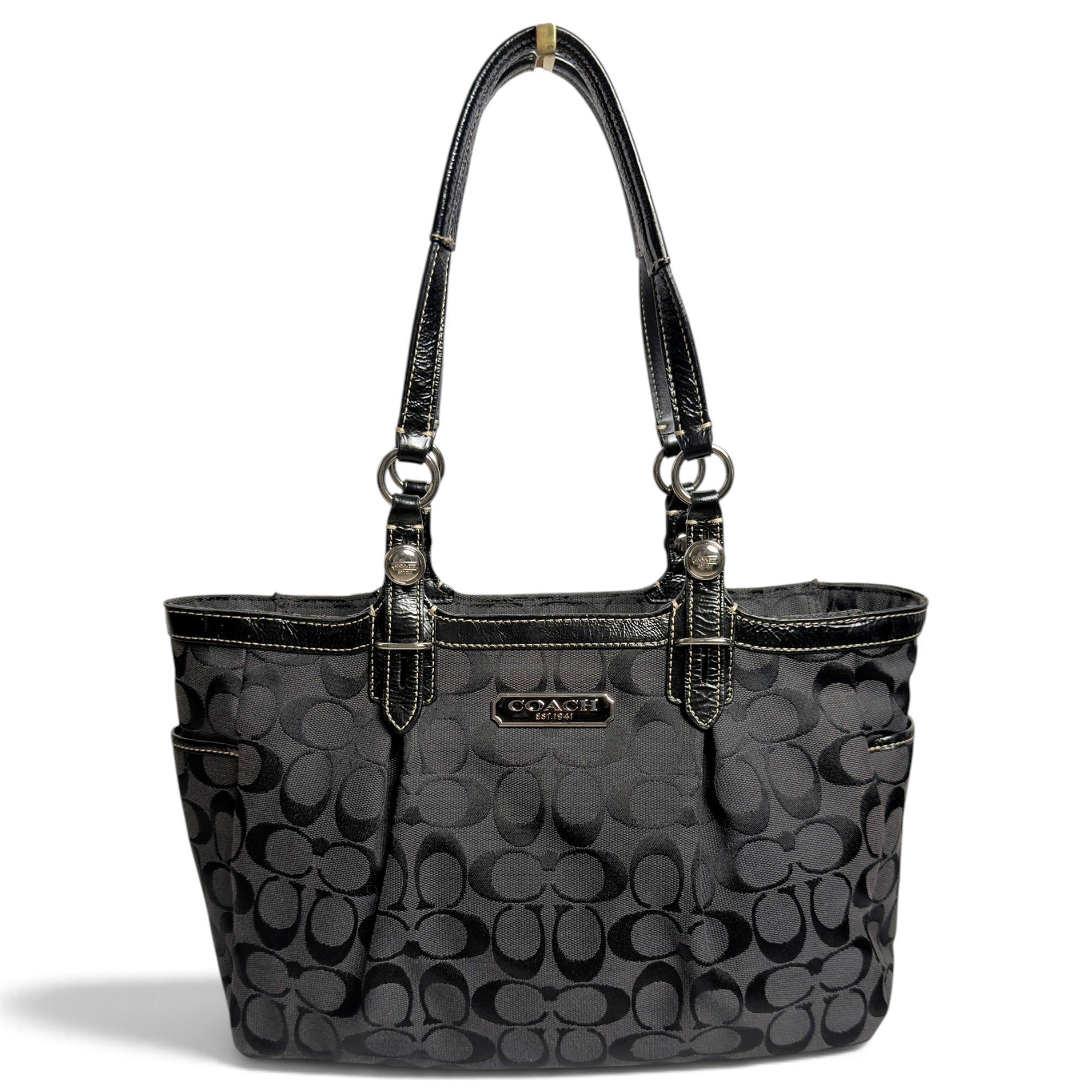 Signature Sufflette cloth handbag