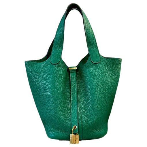 Picotin leather handbag
