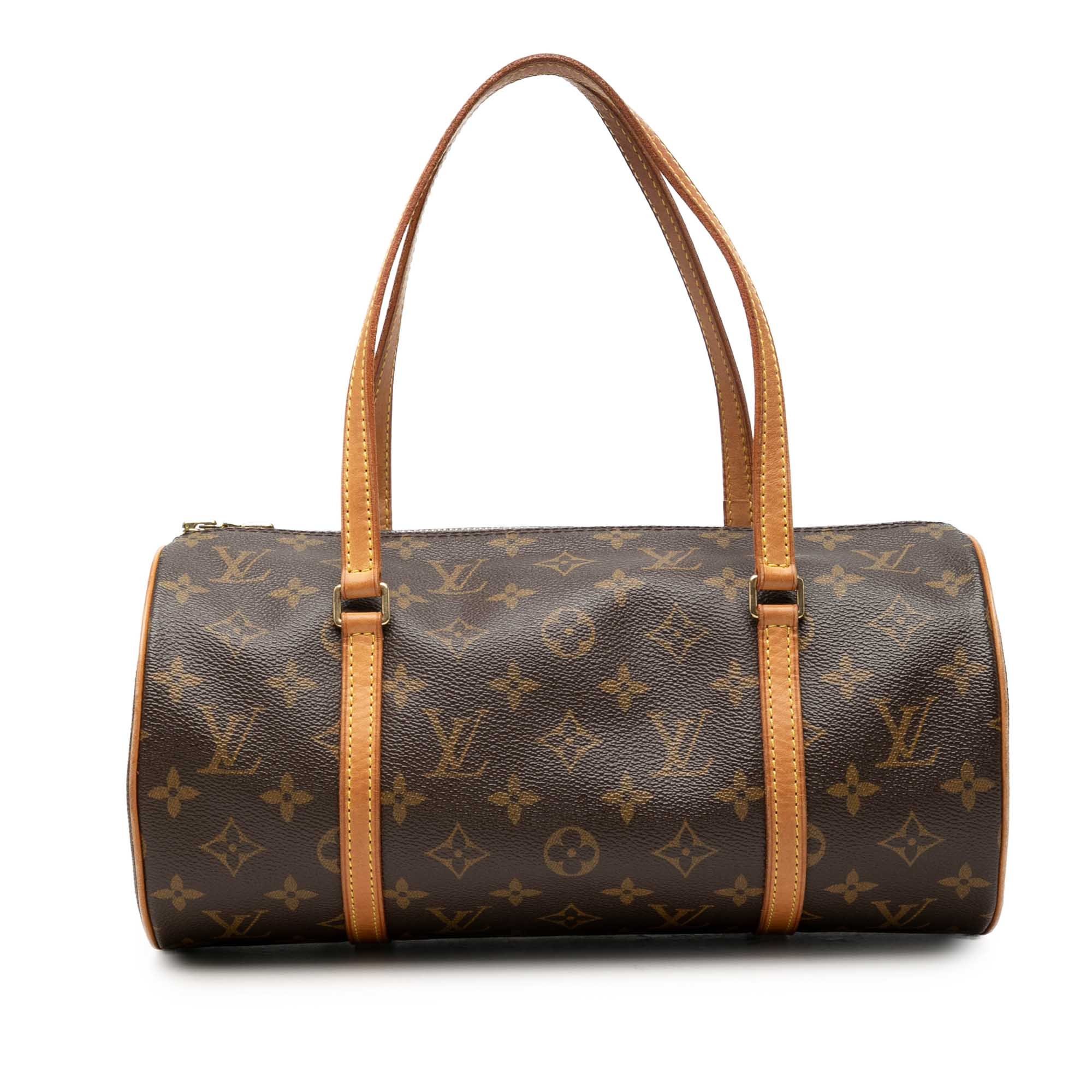 Papillon leather handbag
