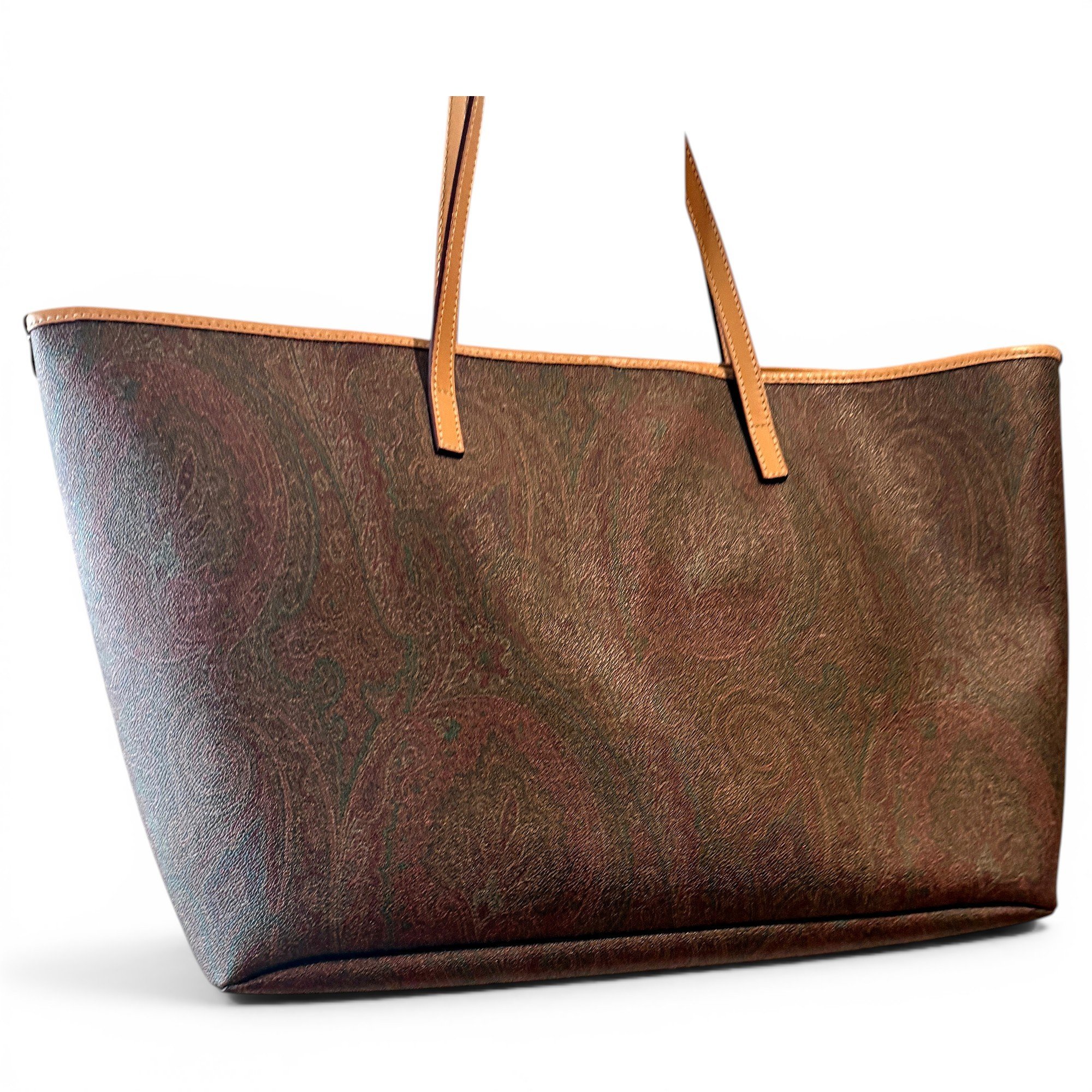Leather tote