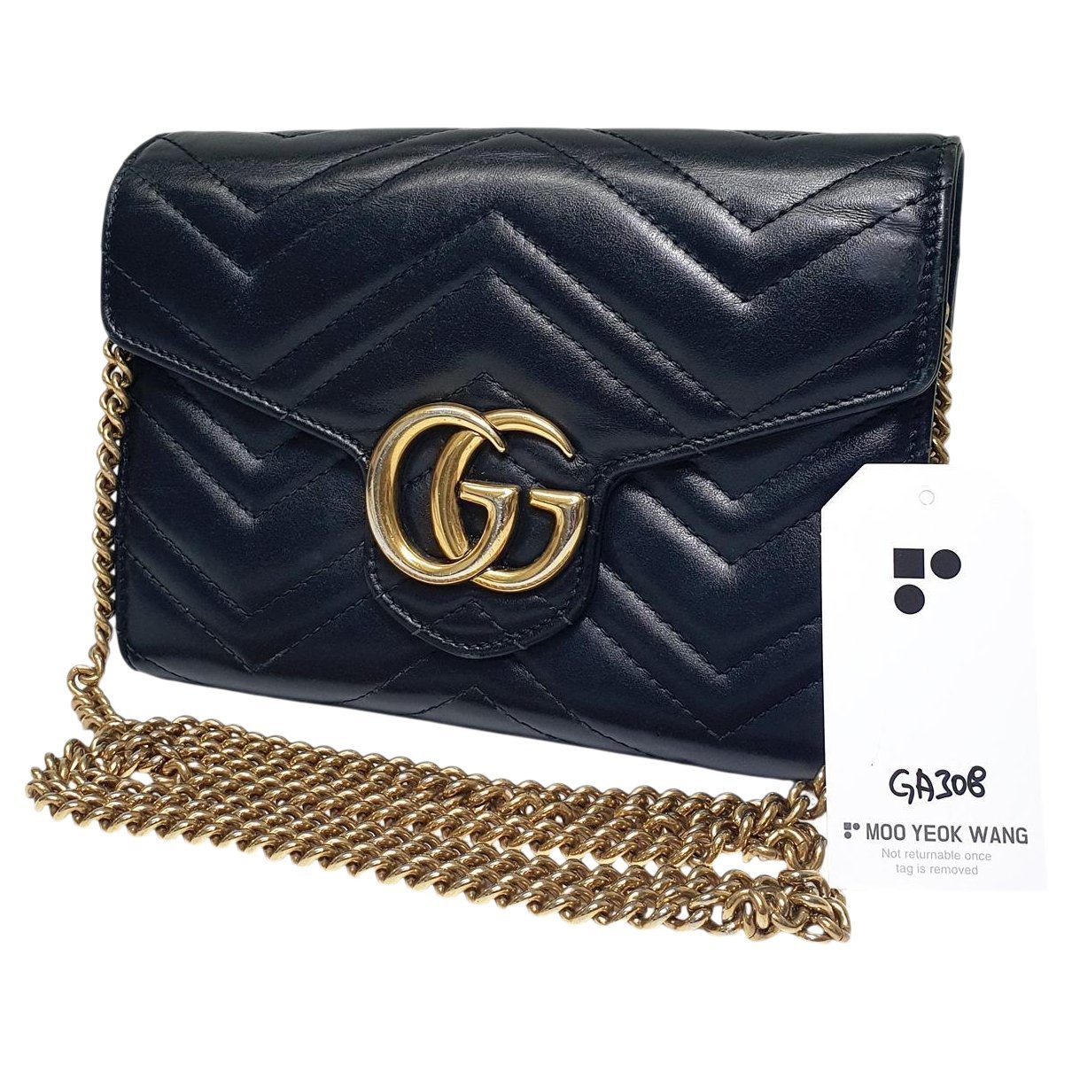 Leather handbag
