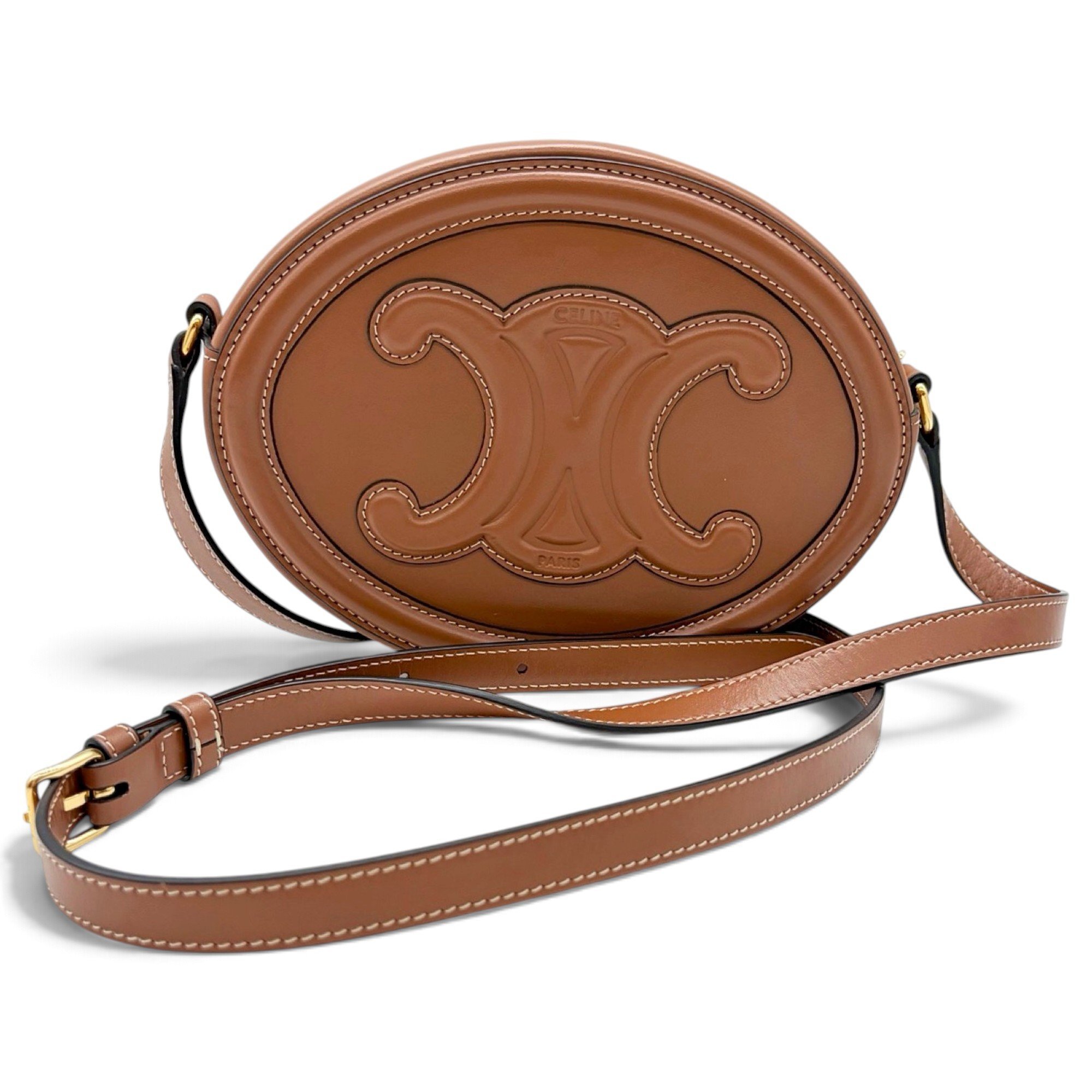 Leather crossbody bag