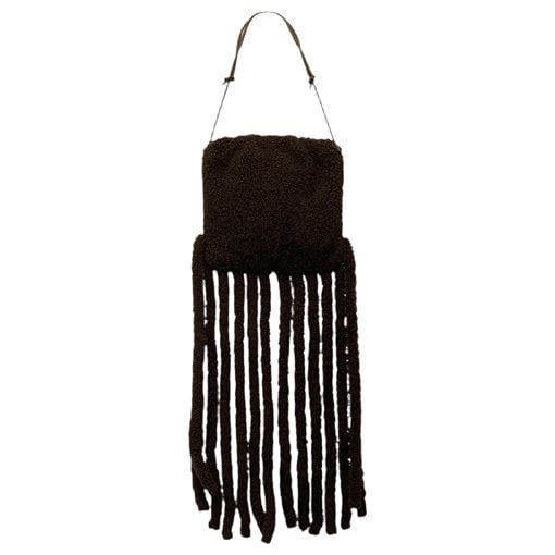 Bottega Veneta Fringe Pouch leather handbag