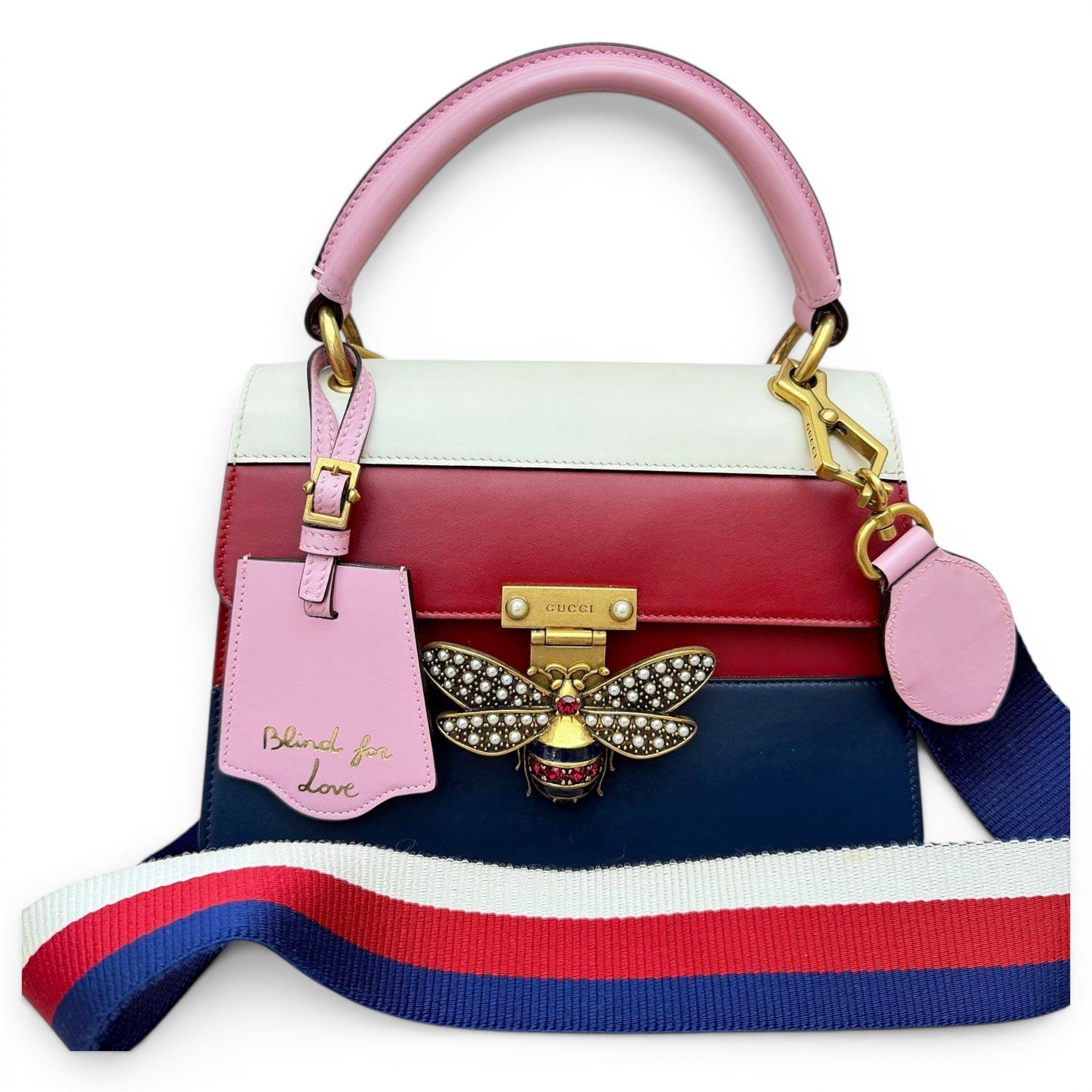Queen Margaret leather handbag