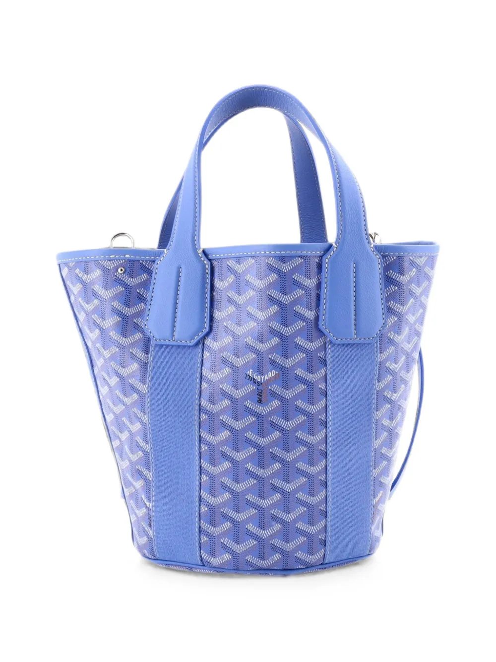 Belharra Coated Canvas PM tote bag