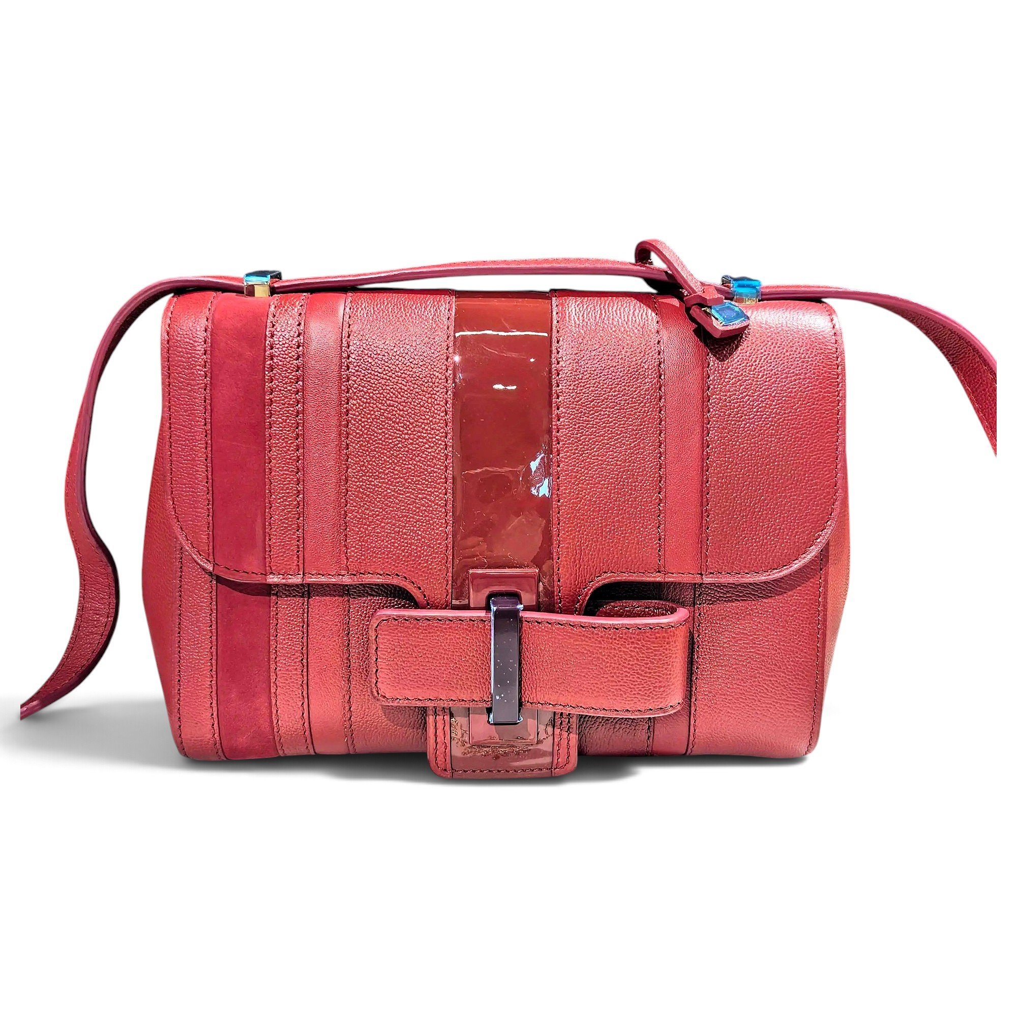 Leather crossbody bag