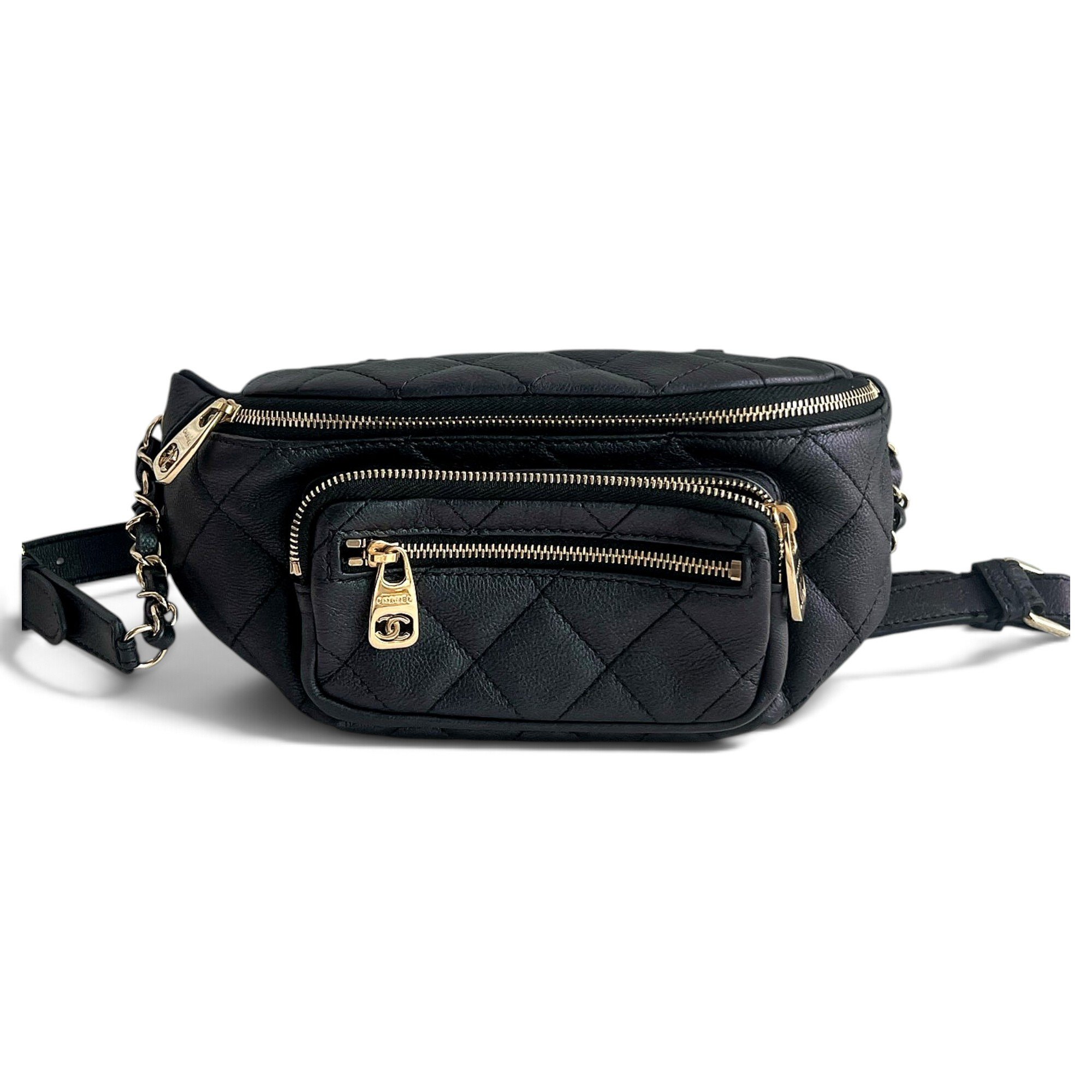 Leather backpack