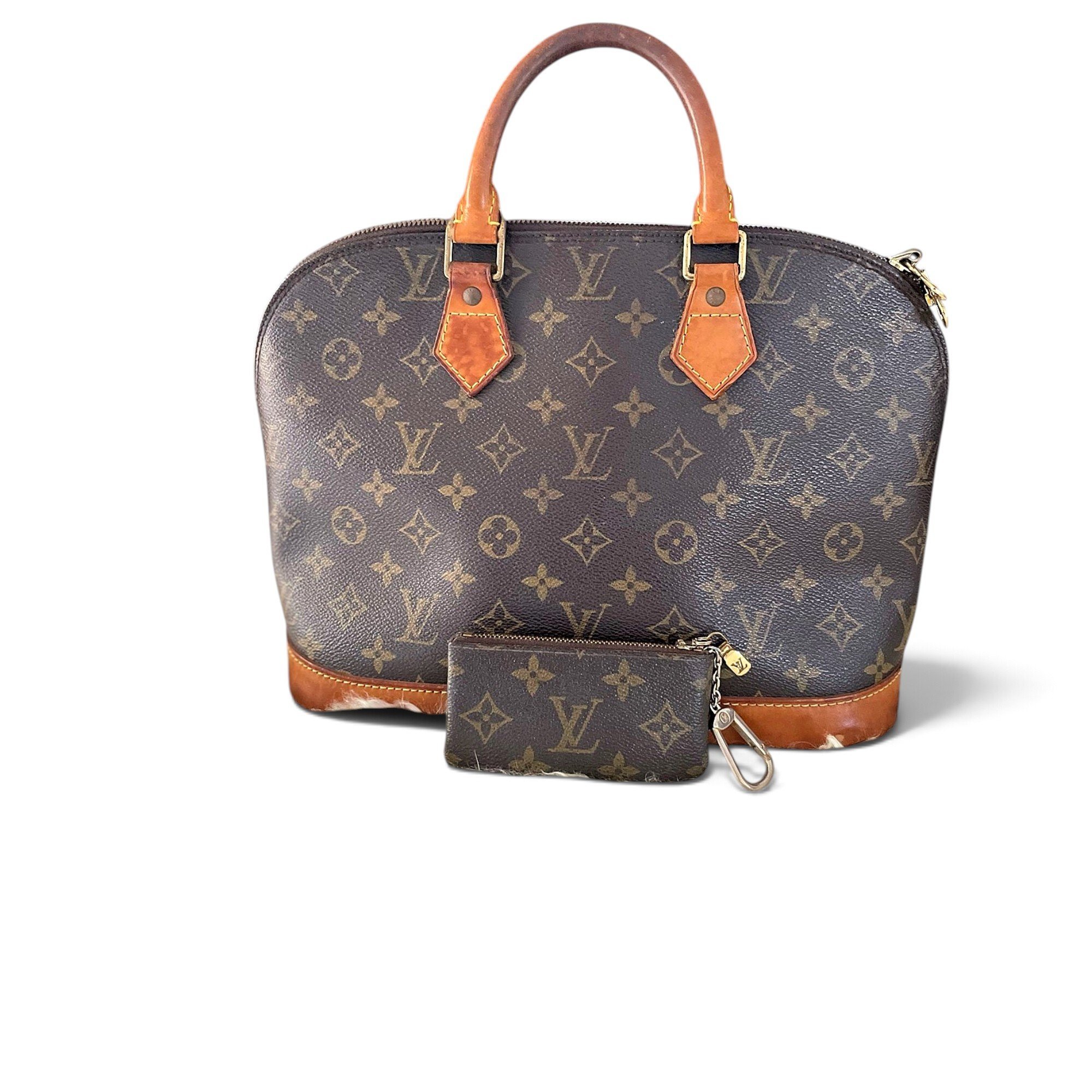Alma leather handbag