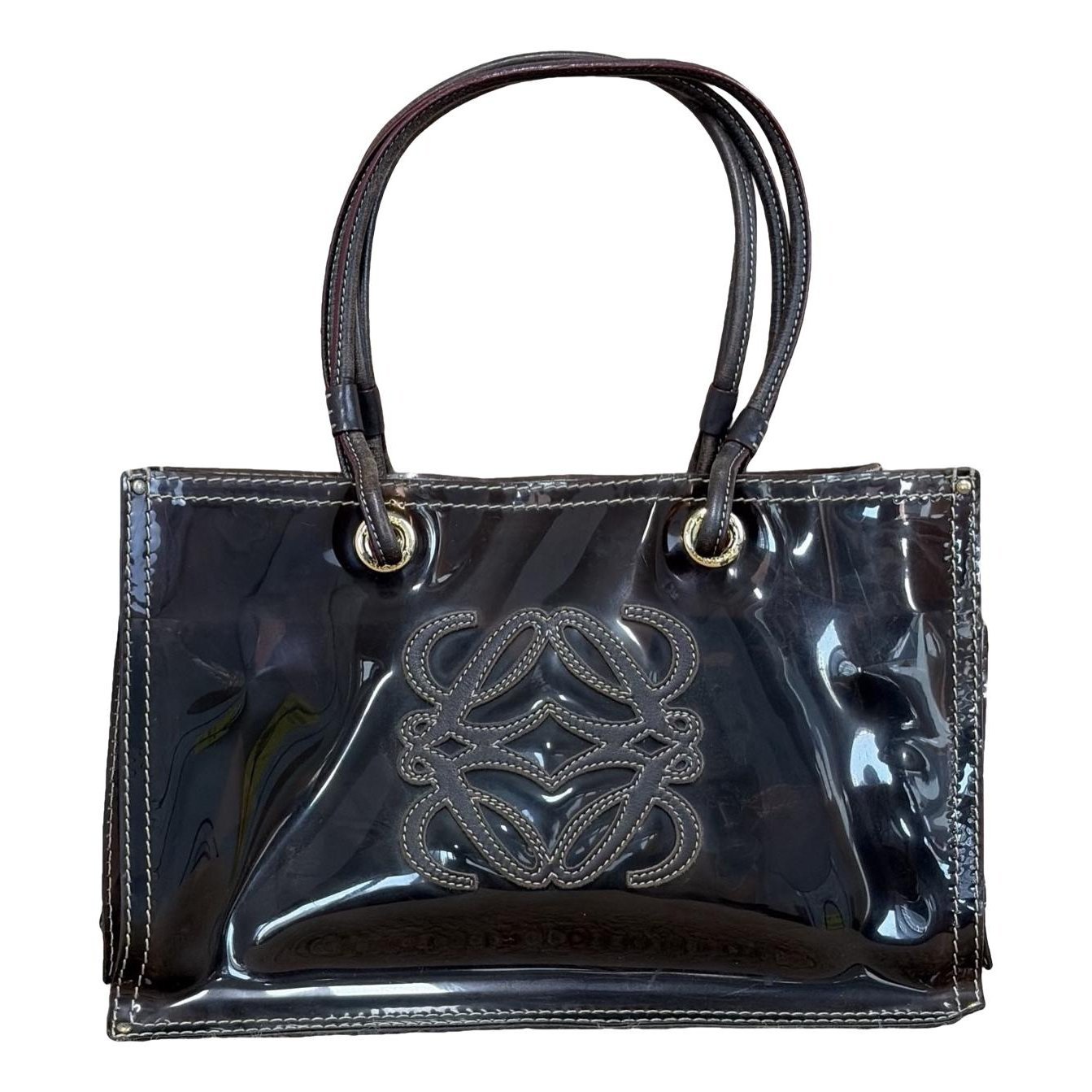 Vinyl handbag