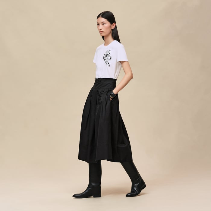 Blanc Printed Straight T-shirt