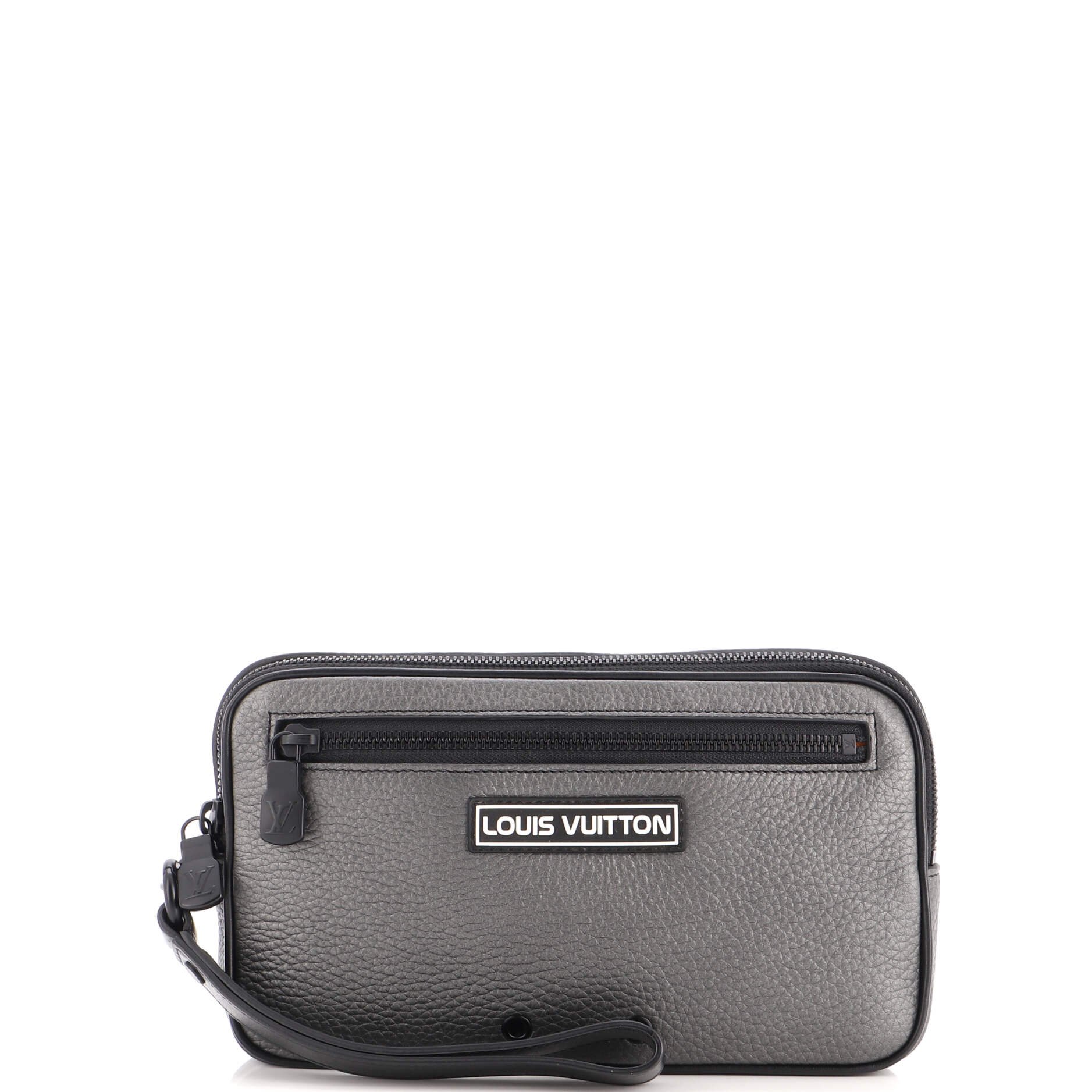 Alpha Wristlet Clutch Taurillon Leather