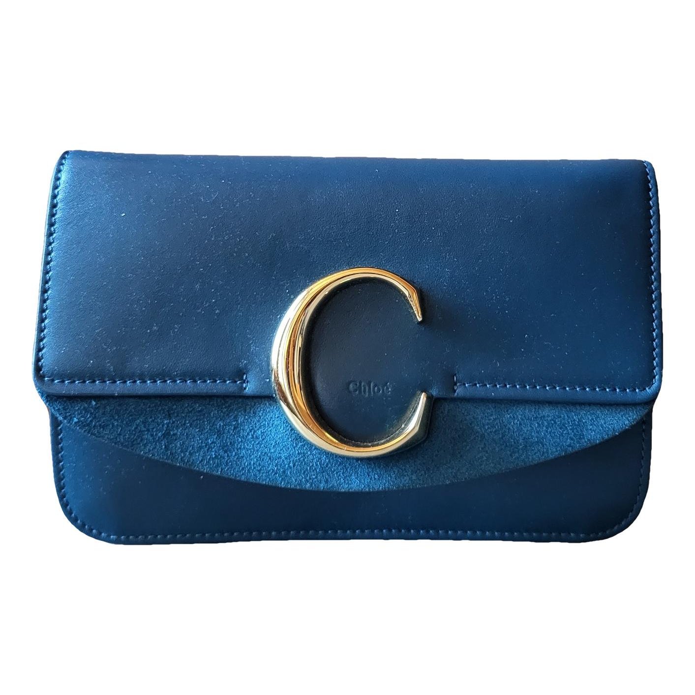 C leather crossbody bag