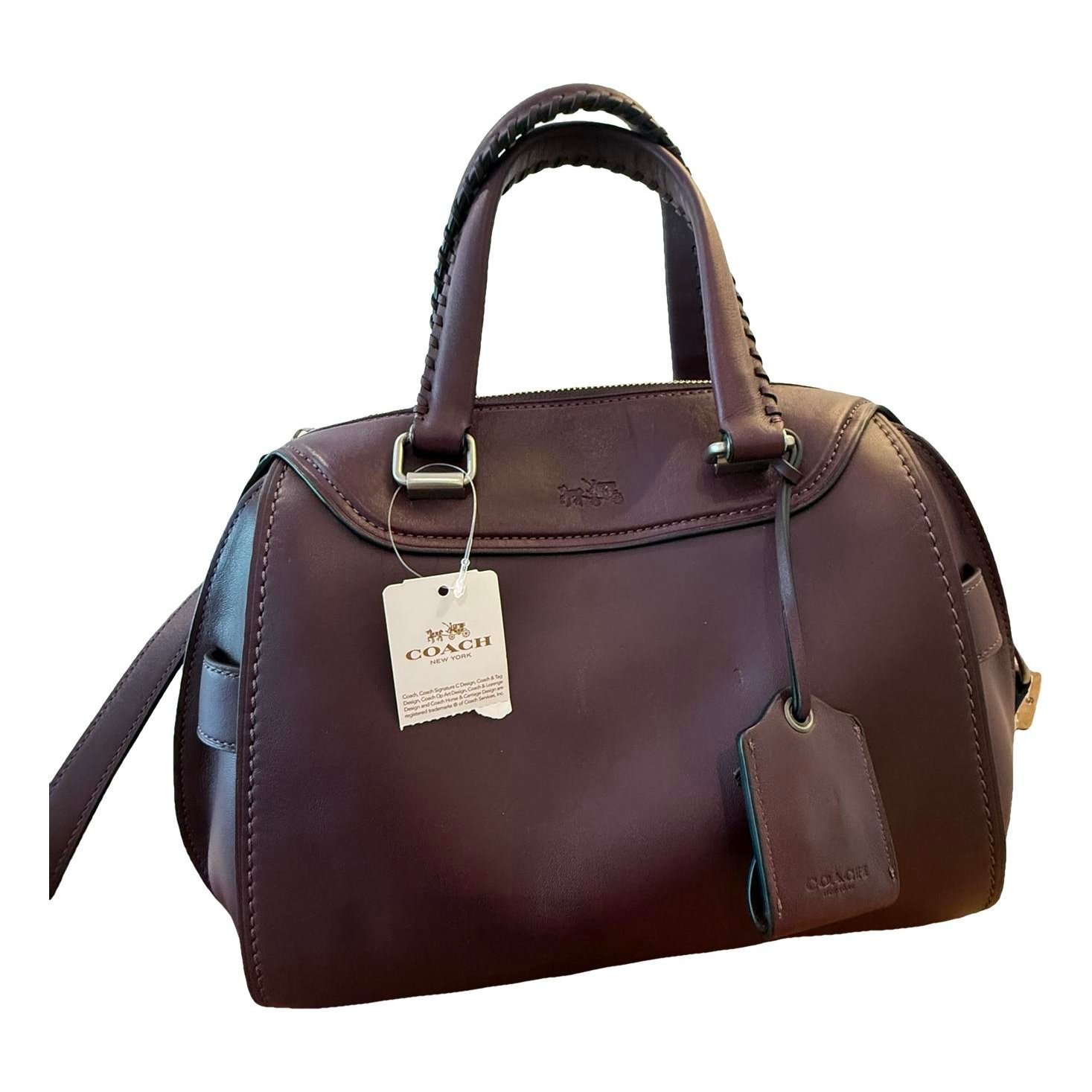 Leather handbag