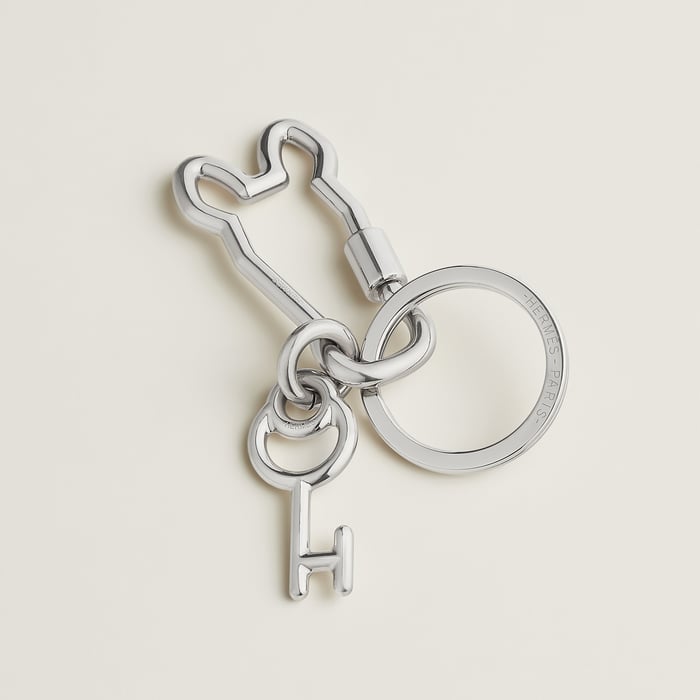 Orange Cle Cheval Snap Hook Necklace