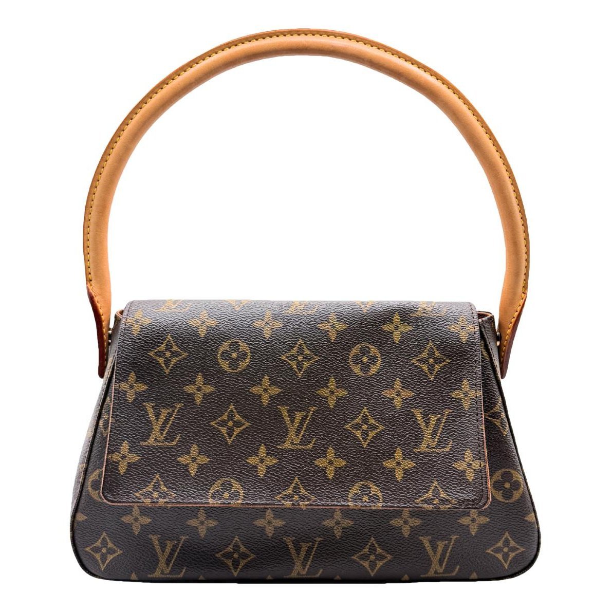 Looping cloth handbag