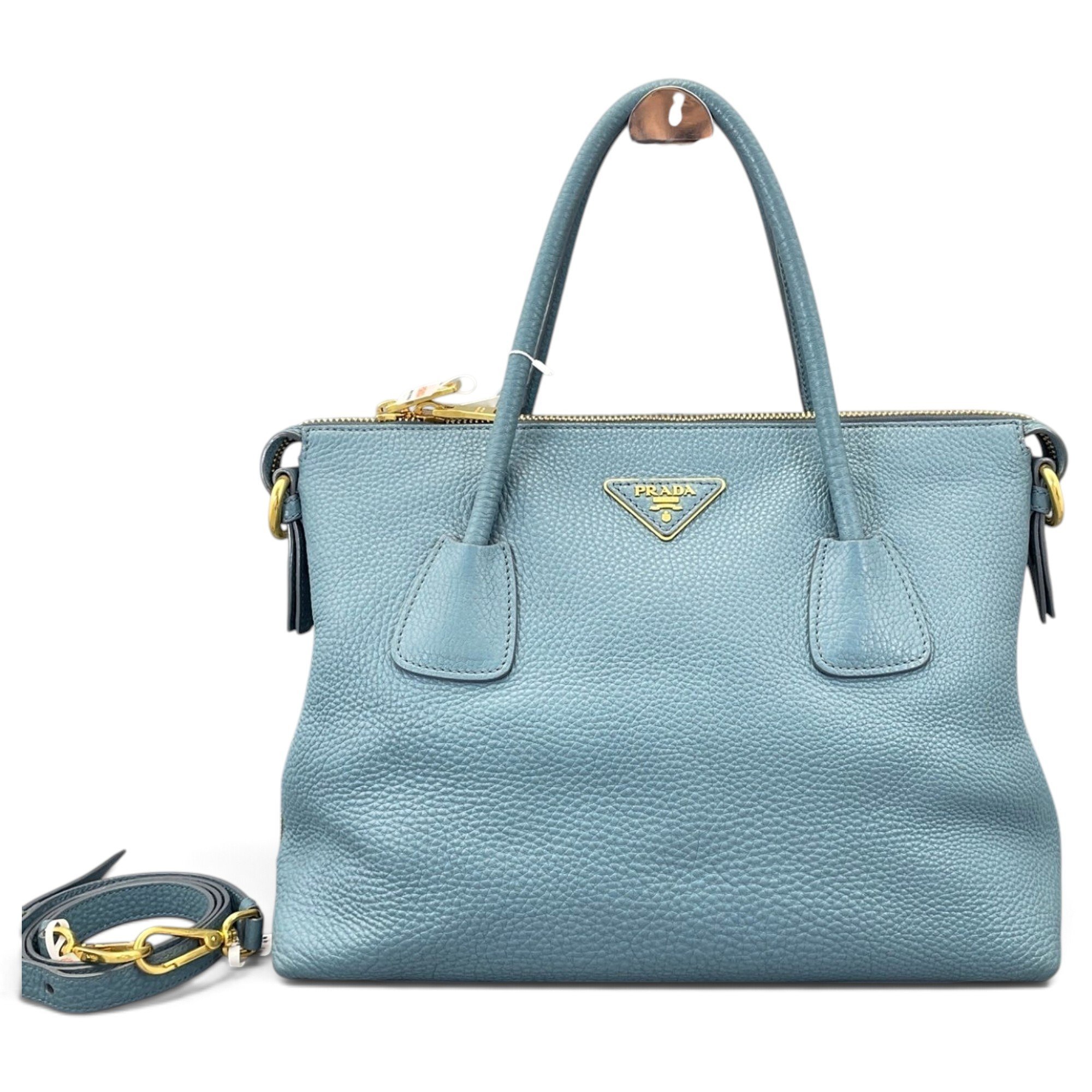Leather tote
