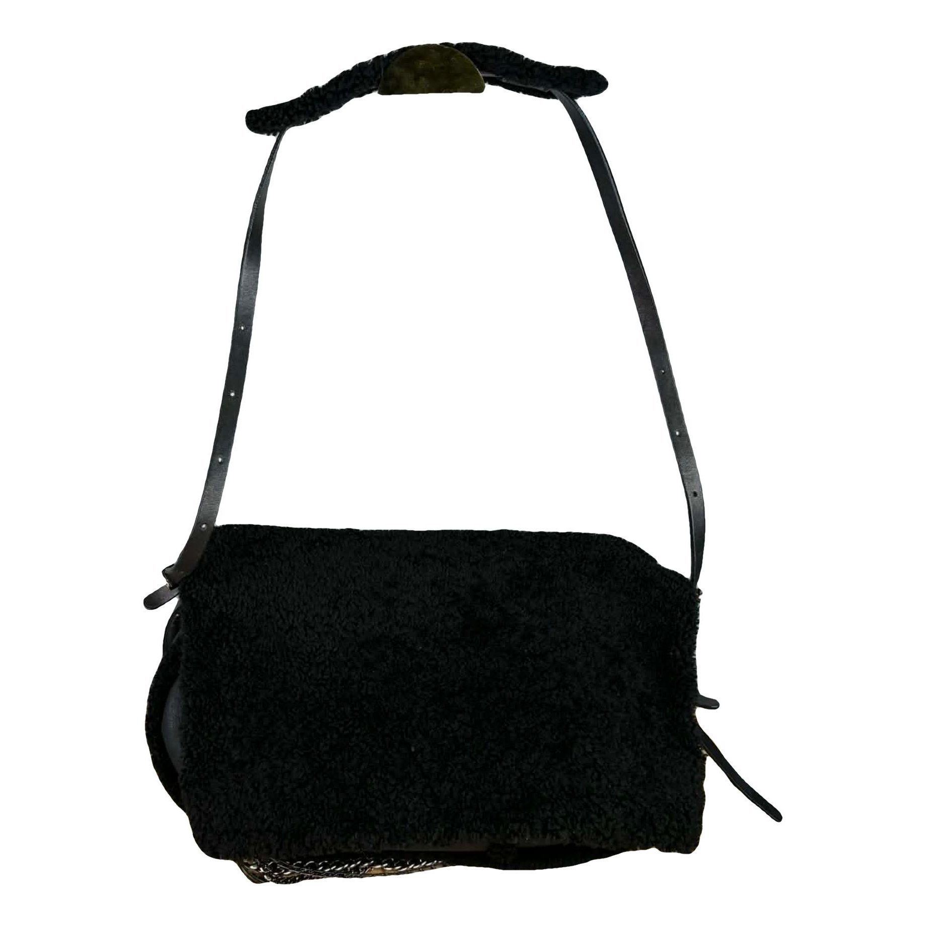 Jimmy Choo Faux fur handbag