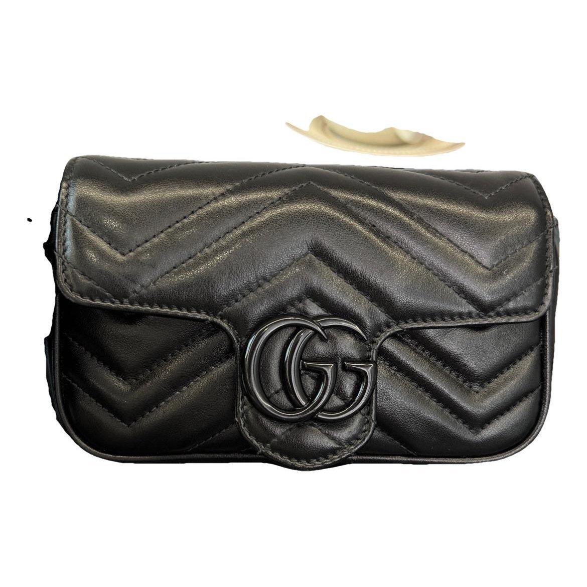 GG Marmont Flap leather handbag
