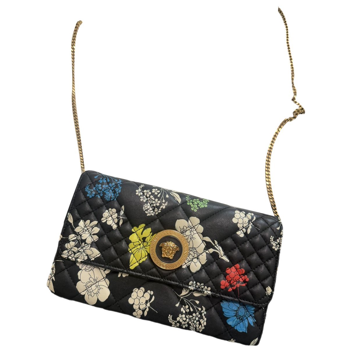 La Medusa leather handbag