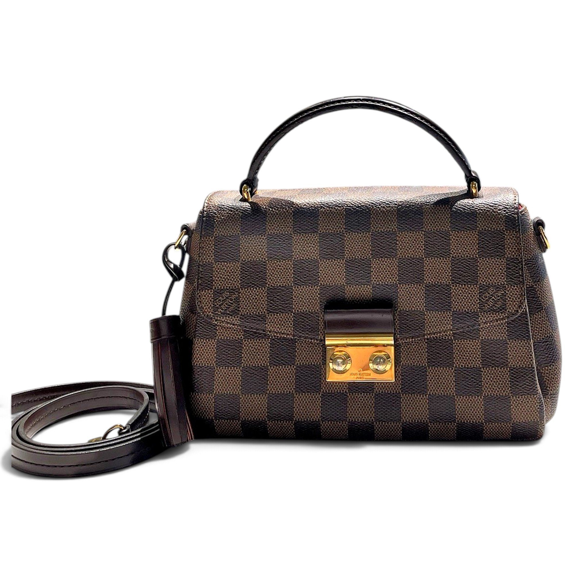 Croisette leather handbag