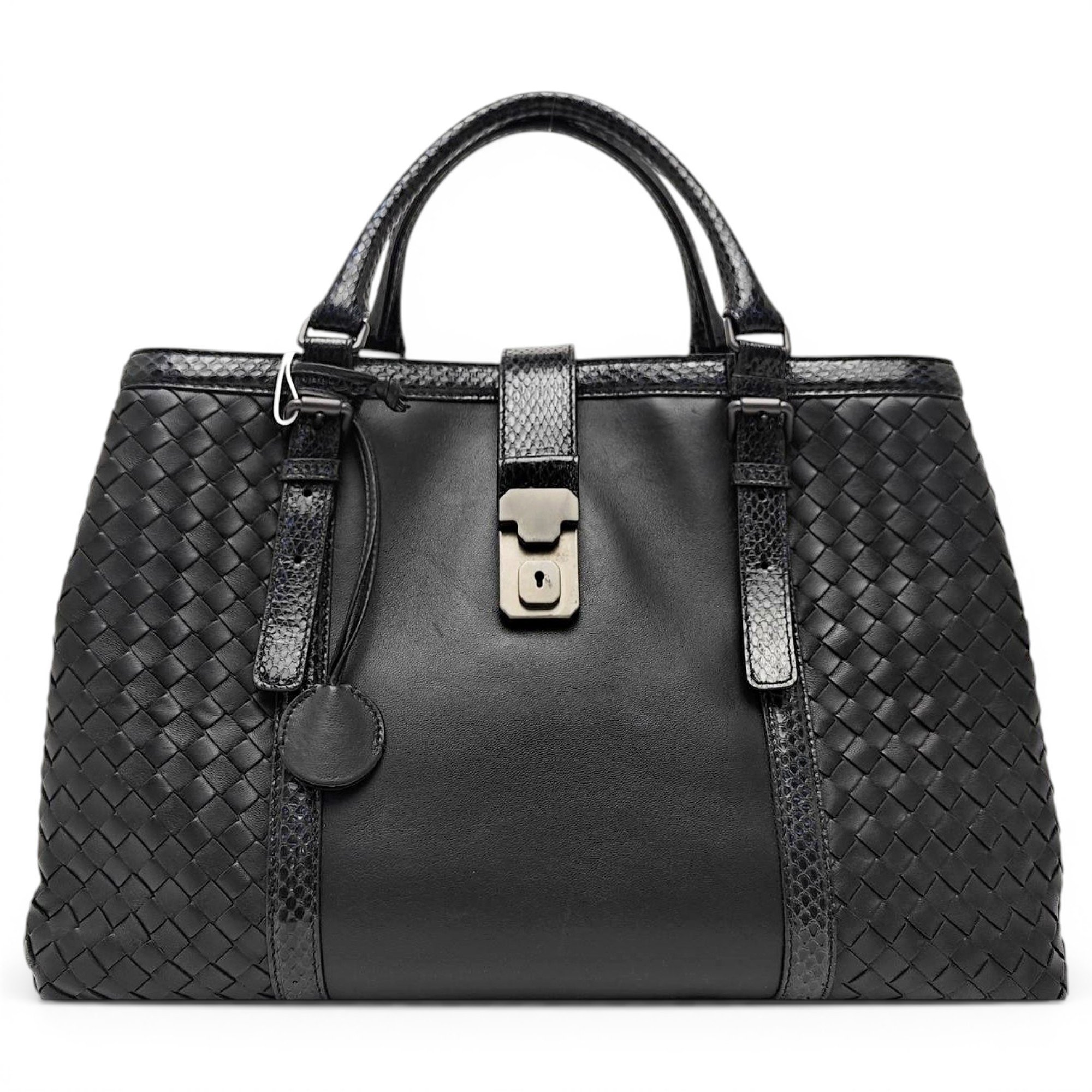 Roma leather tote