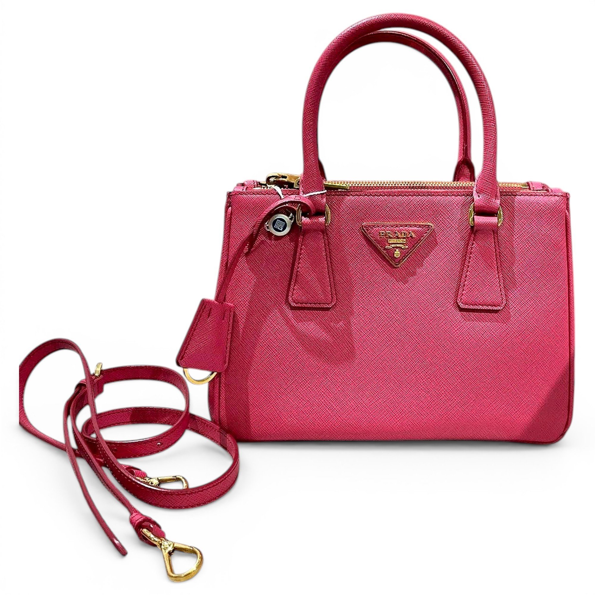 Galleria leather handbag