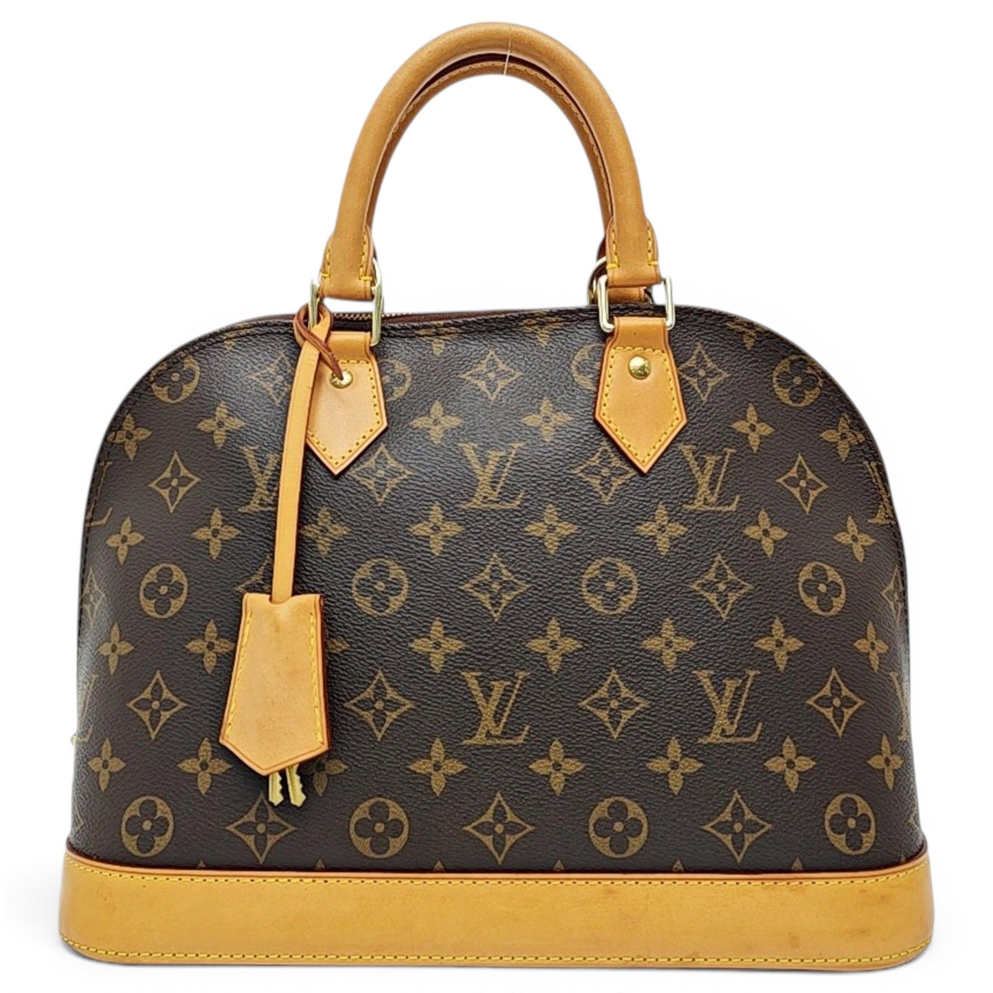 Alma leather handbag