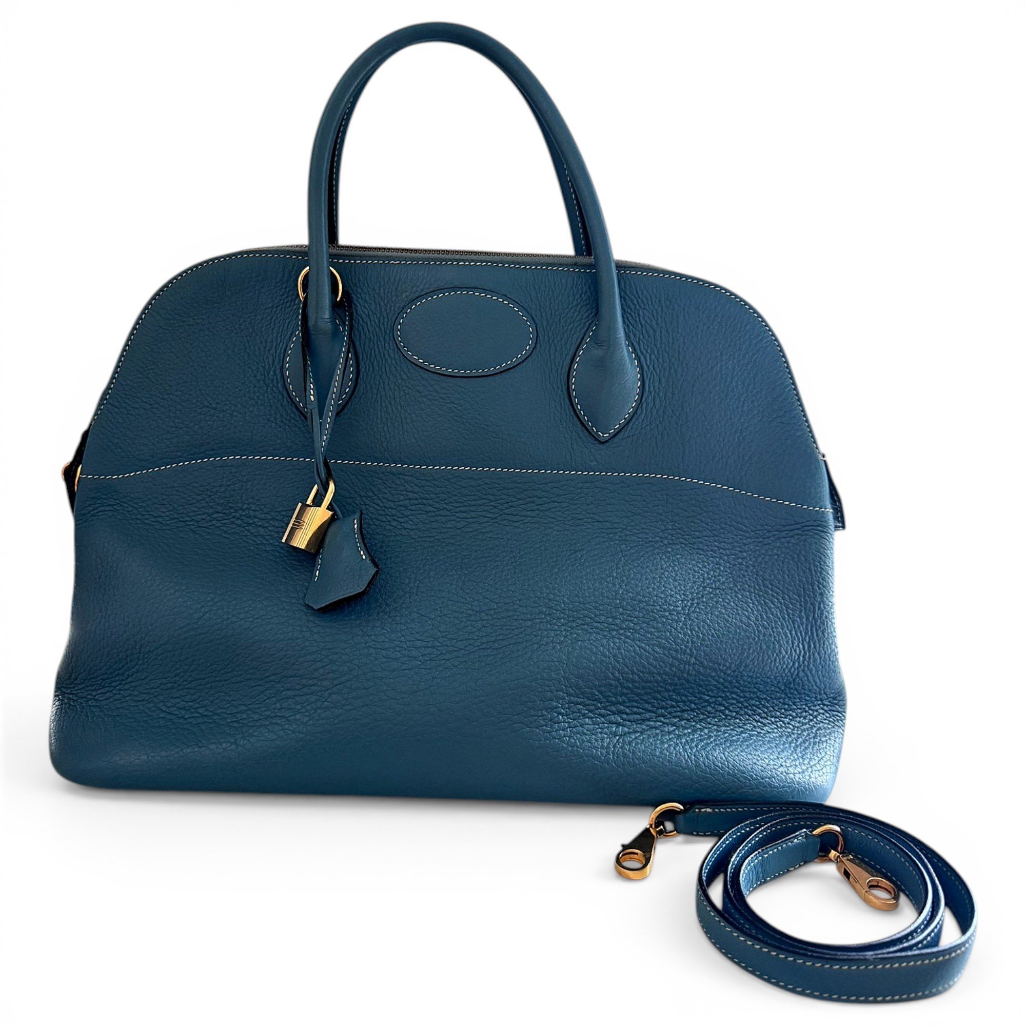 Bolide leather handbag